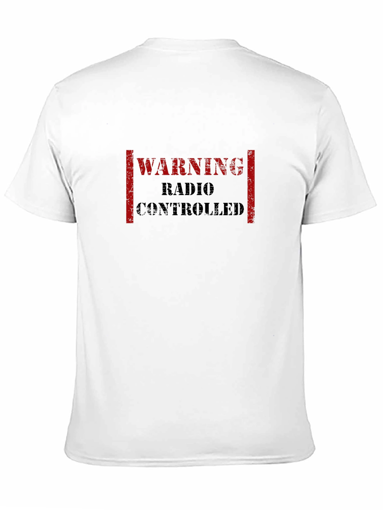 Warning: Radio Controlled - Black T-Shirt