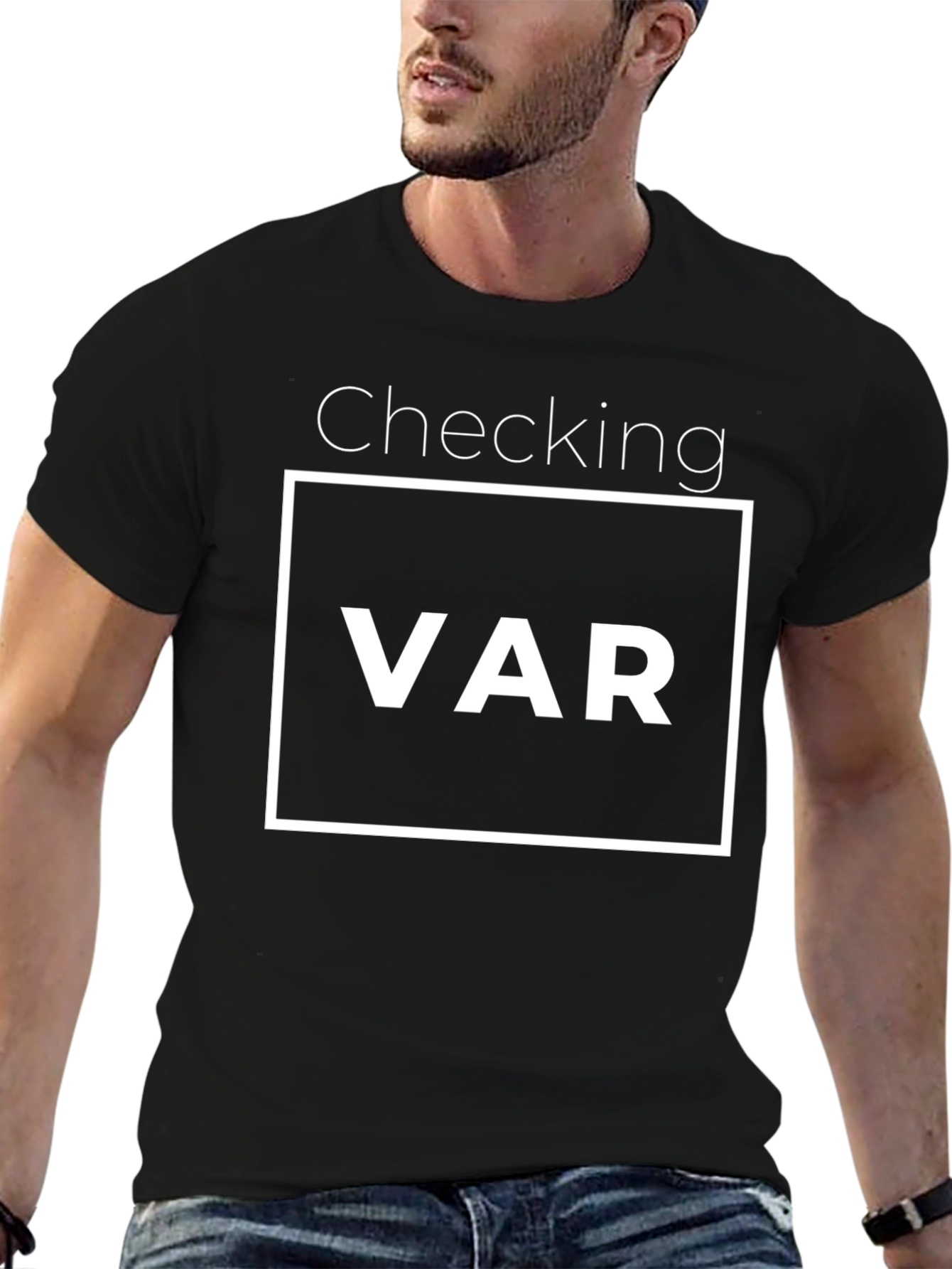Checking VAR T-Shirt - Soccer Referee Shirt