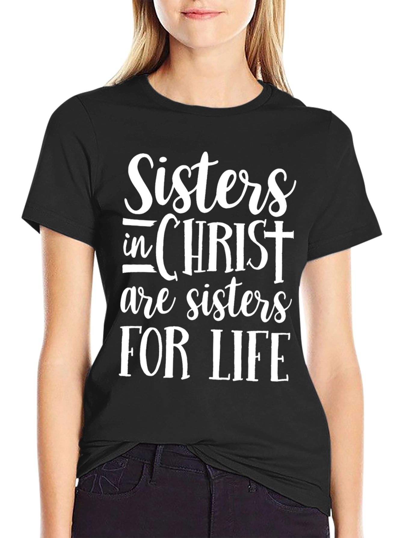 Sisters in Christ Graphic T-Shirt