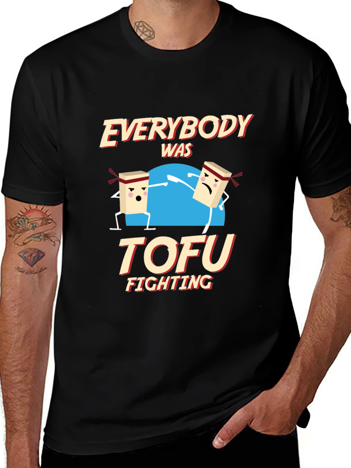 Everybody Was Tofu Fighting Graphic Tee