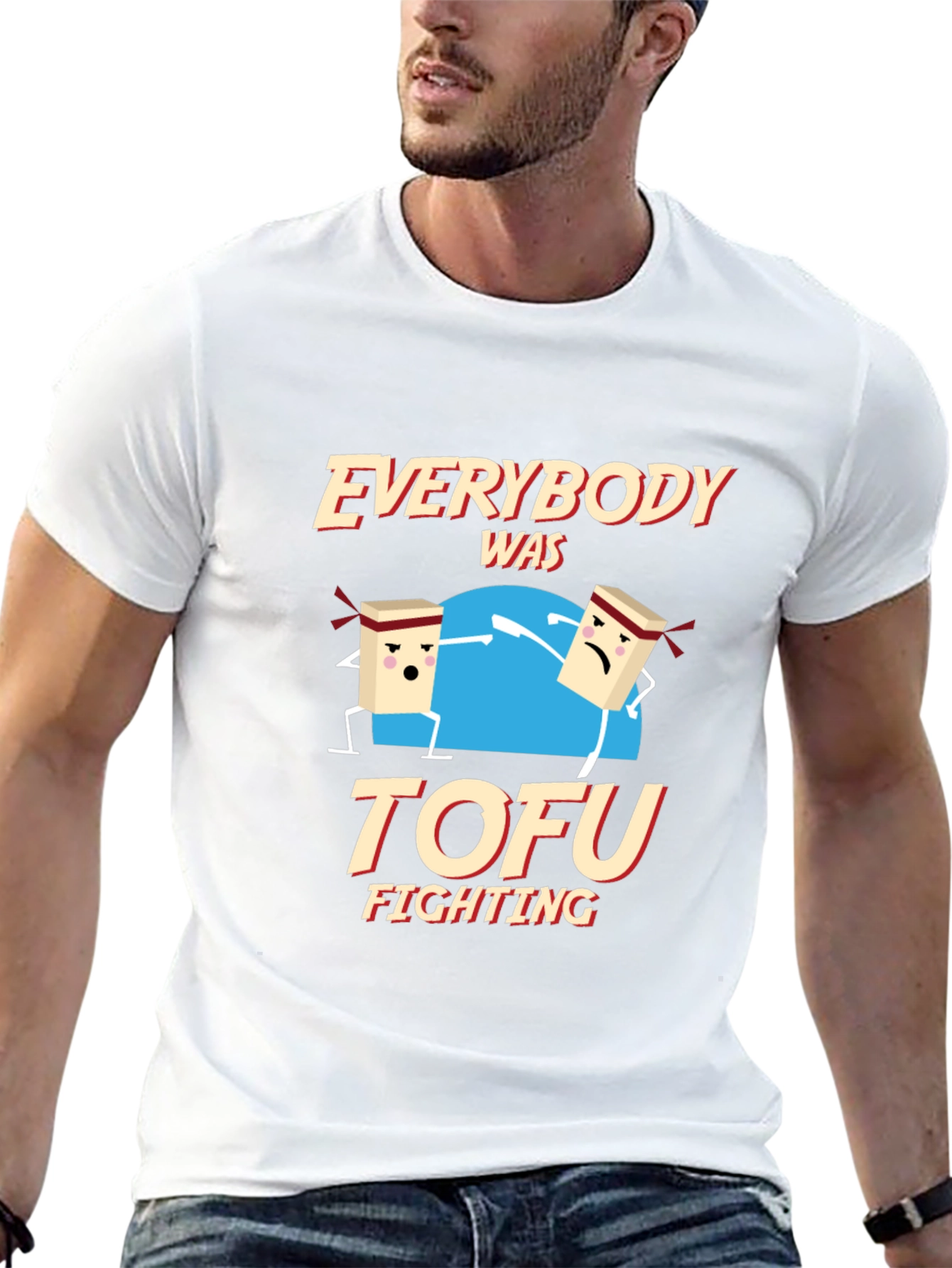 Everybody Was Tofu Fighting Graphic Tee