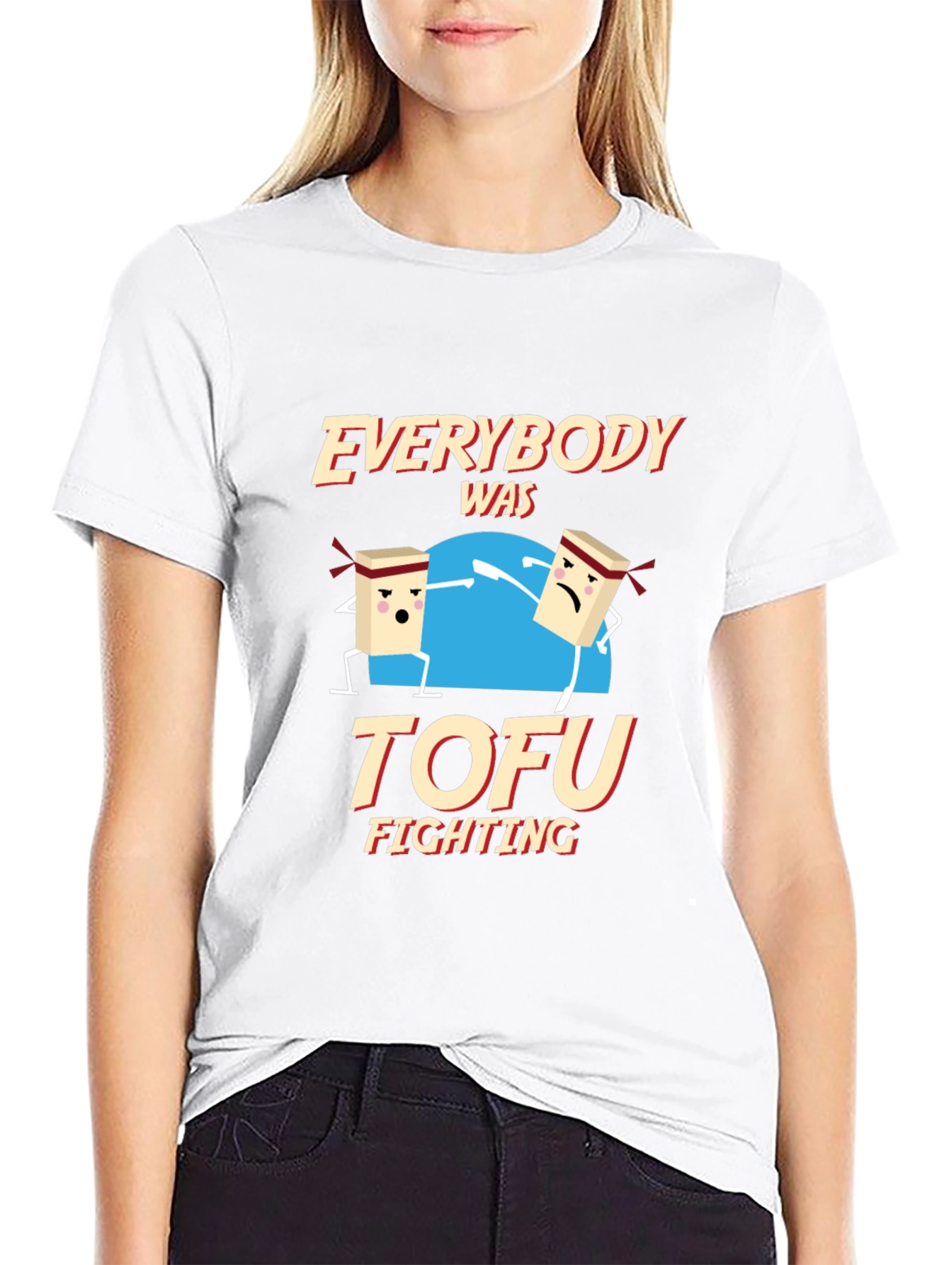 Everybody Was Tofu Fighting Graphic Tee