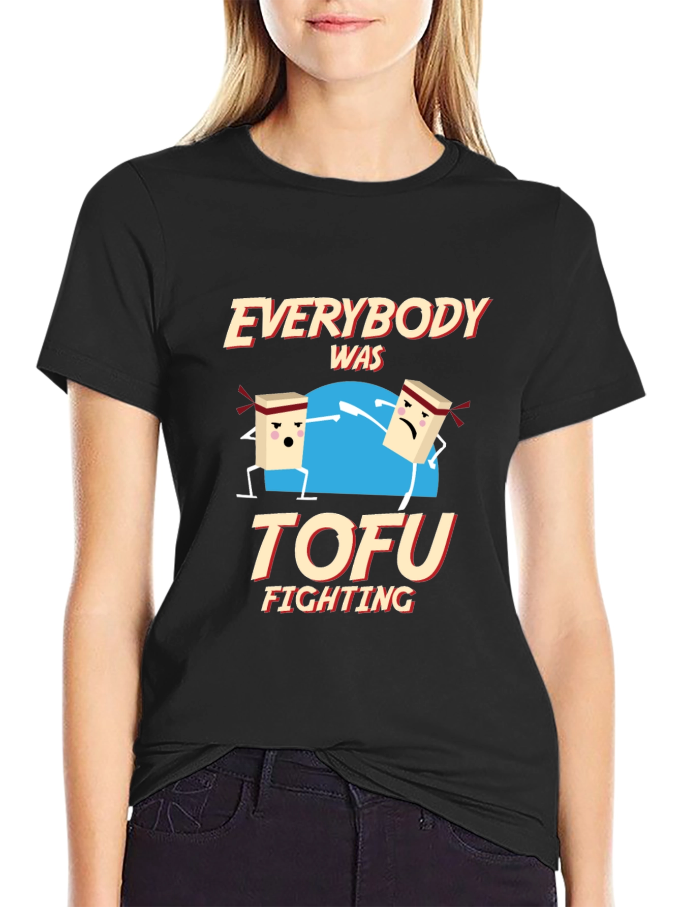 Everybody Was Tofu Fighting Graphic Tee