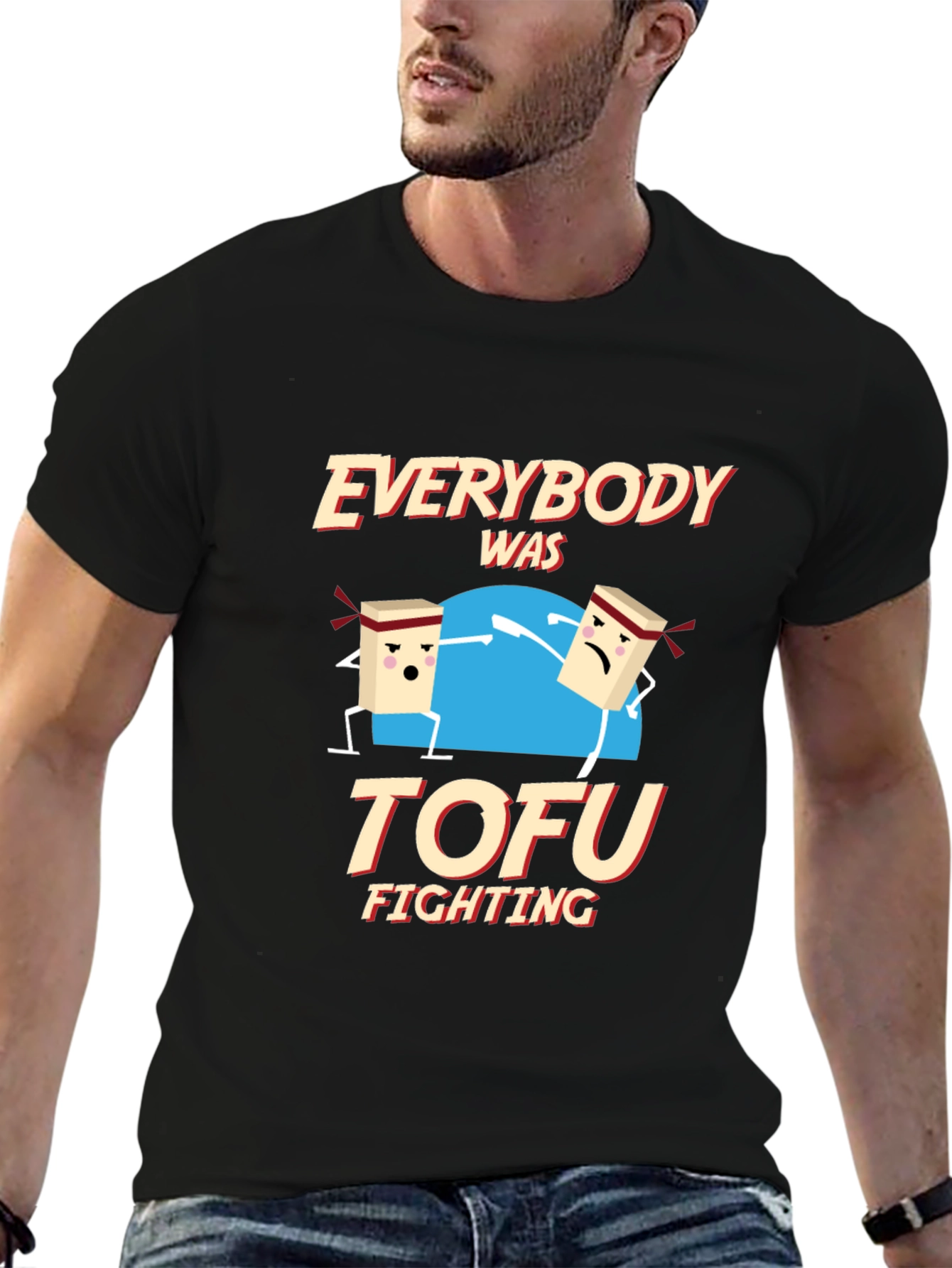 Everybody Was Tofu Fighting Graphic Tee