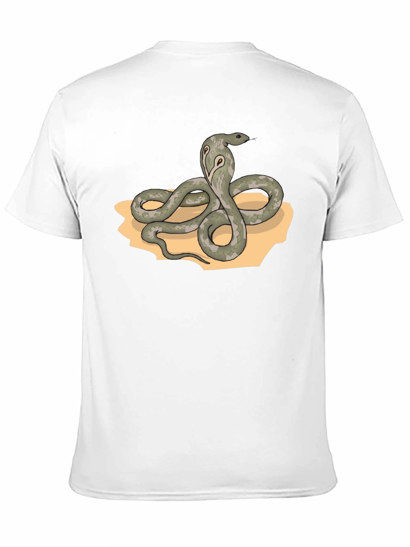 Cobra Graphic Tee - Mens Black Snake T-Shirt