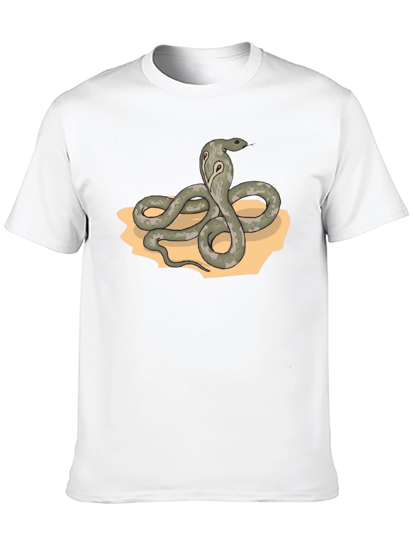 Cobra Graphic Tee - Mens Black Snake T-Shirt