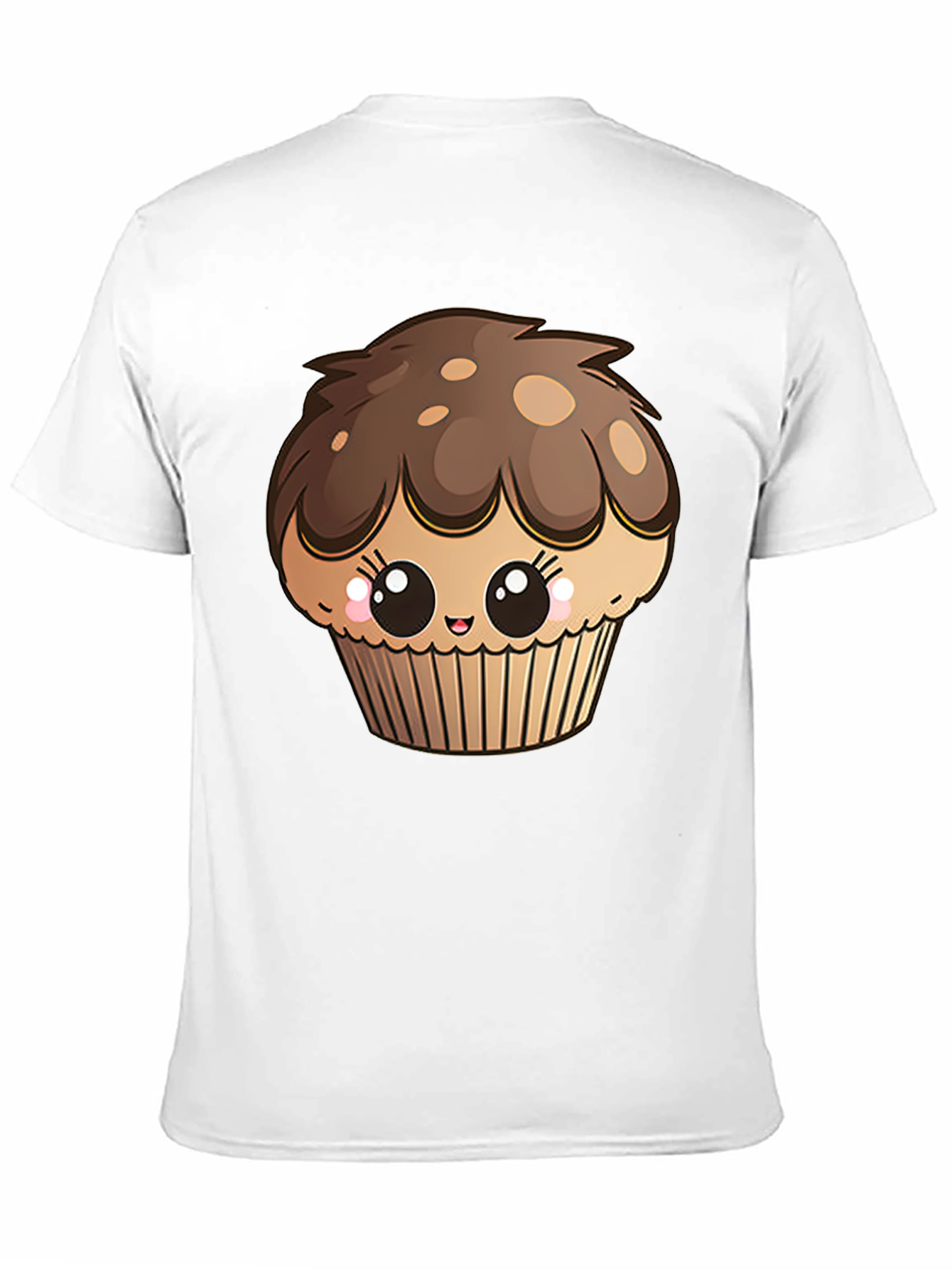 Cute Cupcake Graphic Tee - Sweet Treat Shirt
