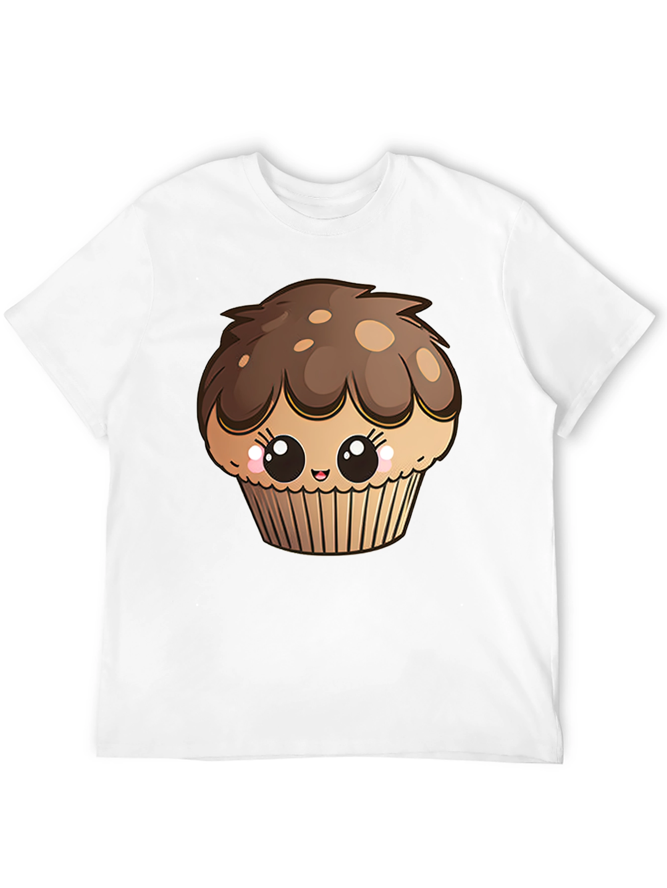 Cute Cupcake Graphic Tee - Sweet Treat Shirt