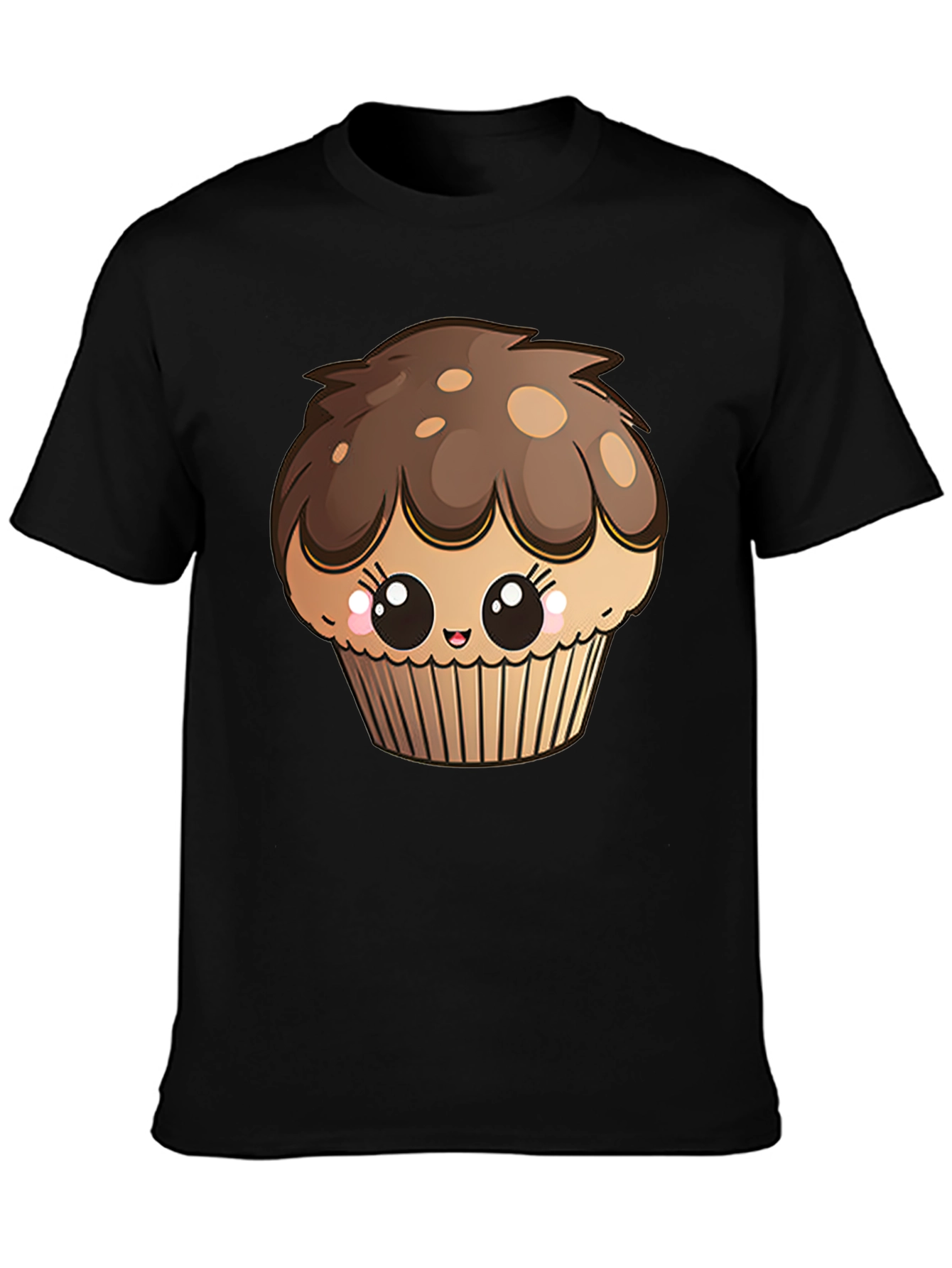 Cute Cupcake Graphic Tee - Sweet Treat Shirt