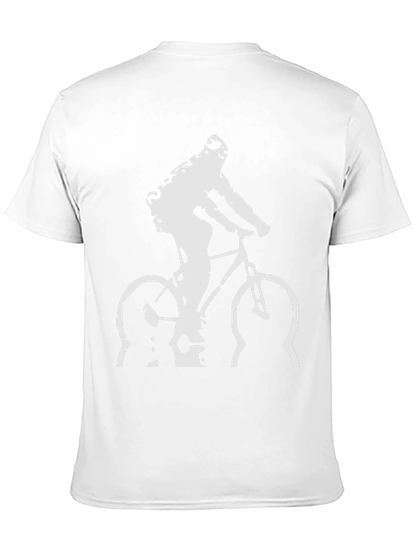 Cyclist Graphic T-Shirt - Black Cotton Tee