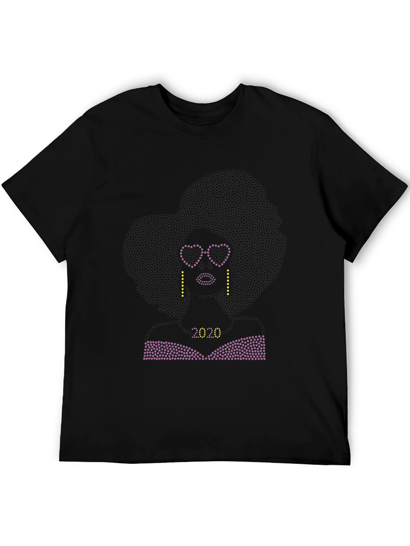 Rhinestone Diva T-Shirt - Black Graphic Tee