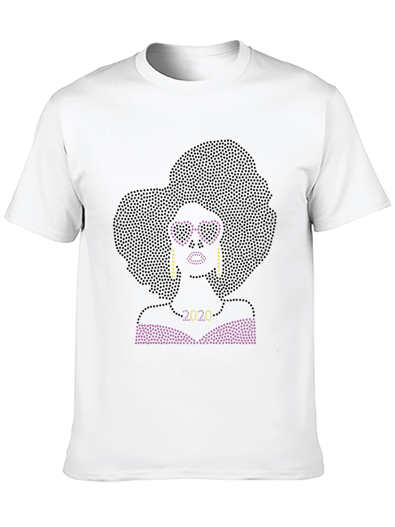 Rhinestone Diva T-Shirt - Black Graphic Tee