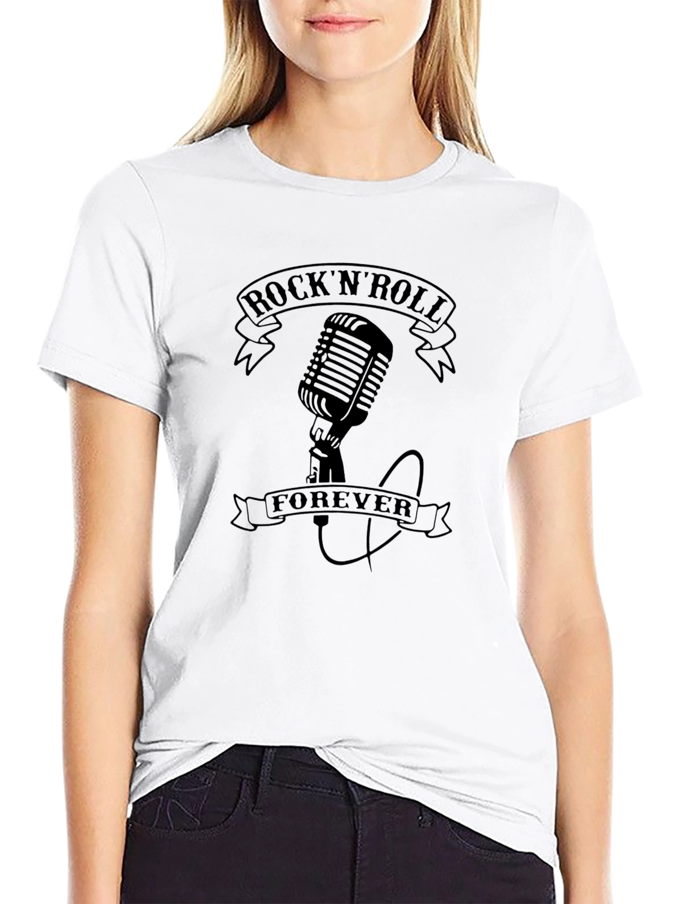 Rock N Roll Forever Graphic T-Shirt