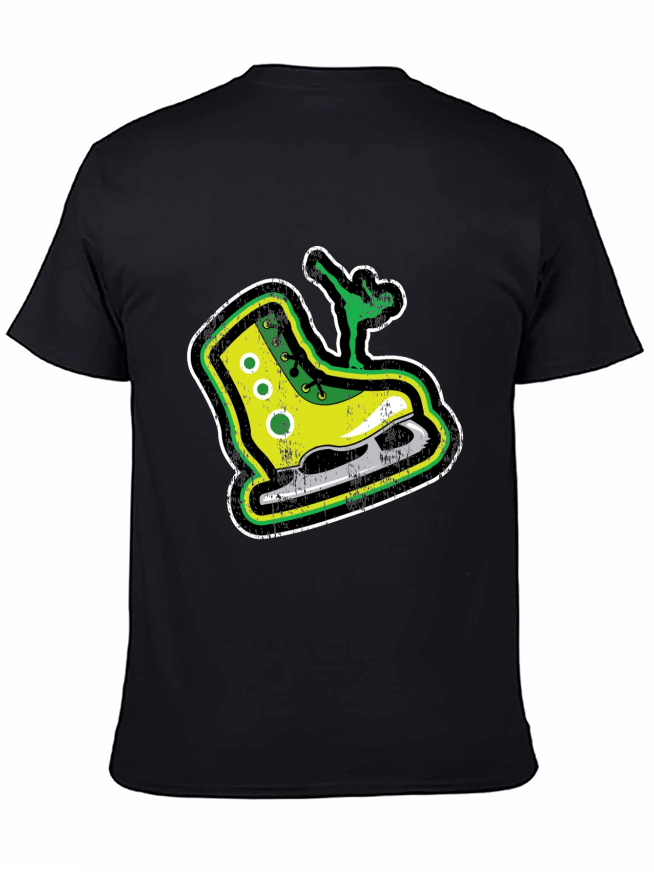Retro Ice Skate Graphic T-Shirt