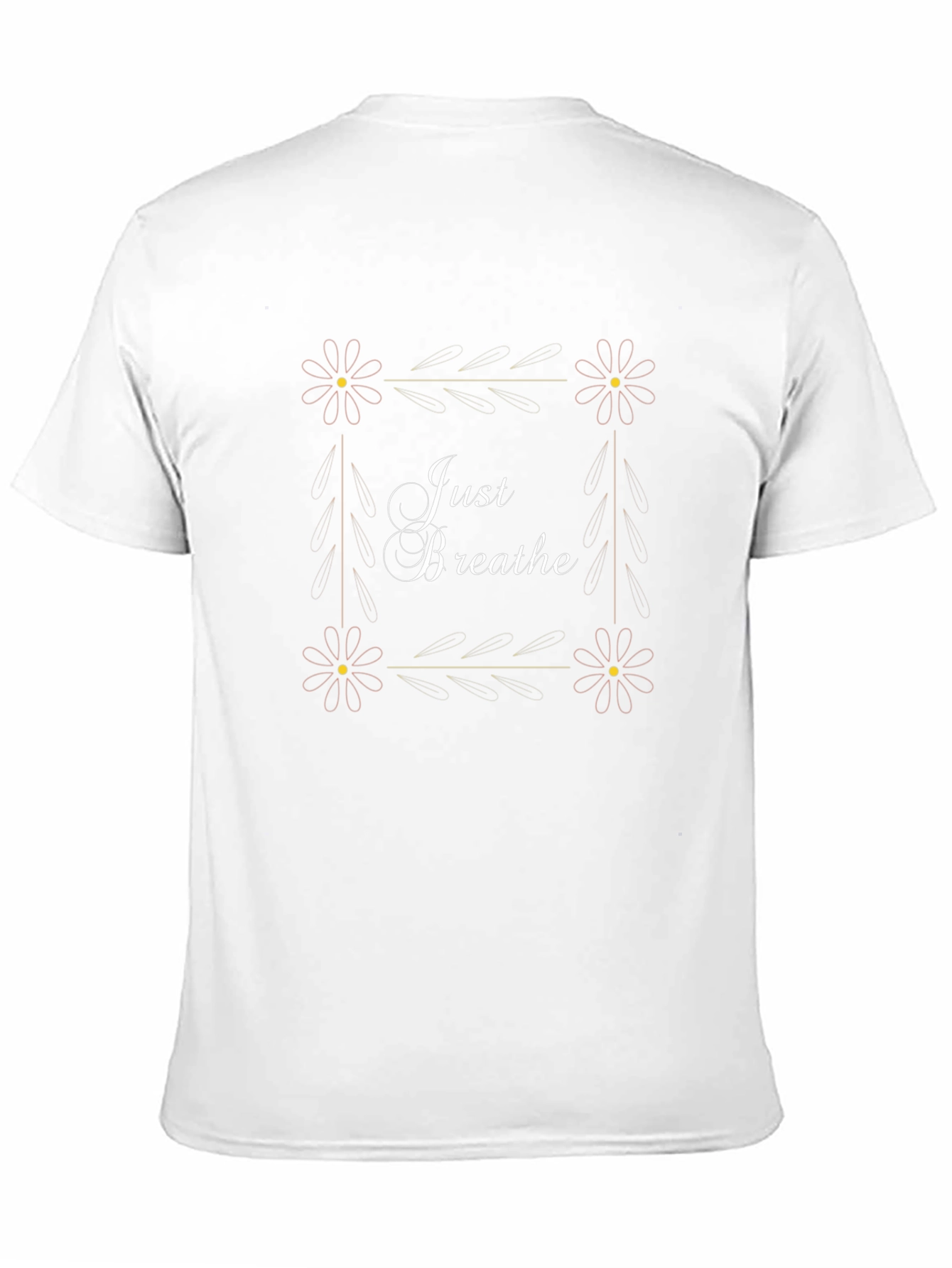 Just Breathe Graphic Tee - Stylish Comfort