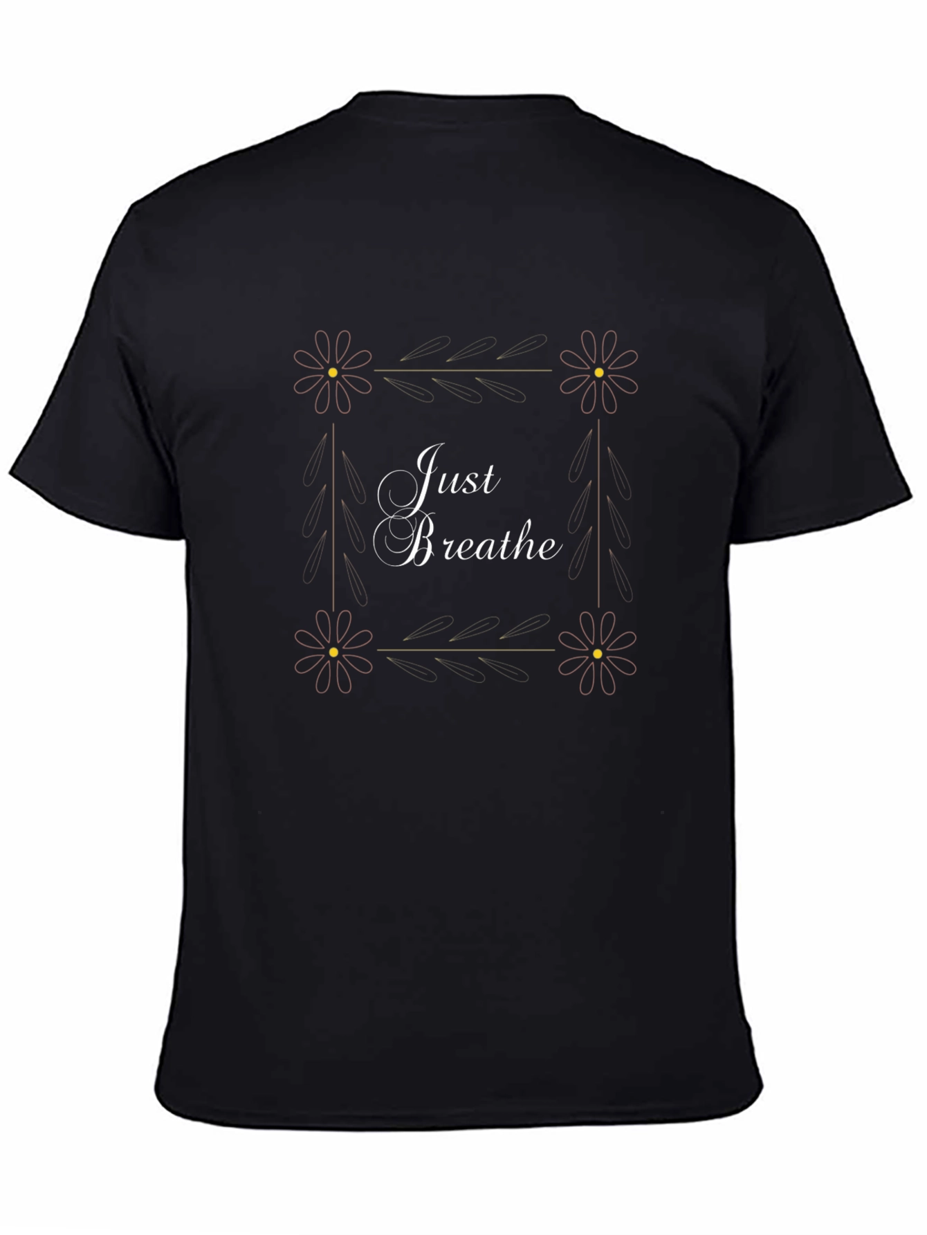 Just Breathe Graphic Tee - Stylish Comfort