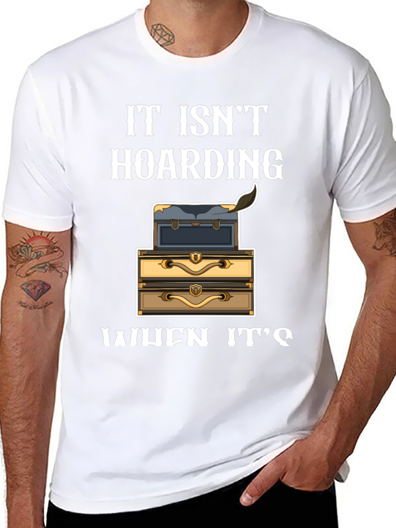 Funny Hoarding Chests T-Shirt
