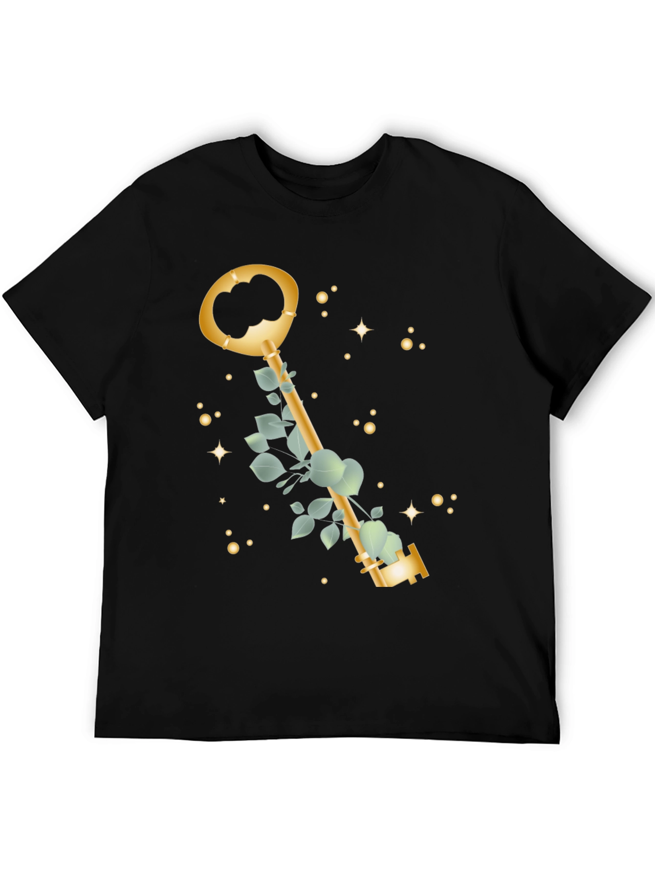 Golden Key T-Shirt - Stylish & Unique Design