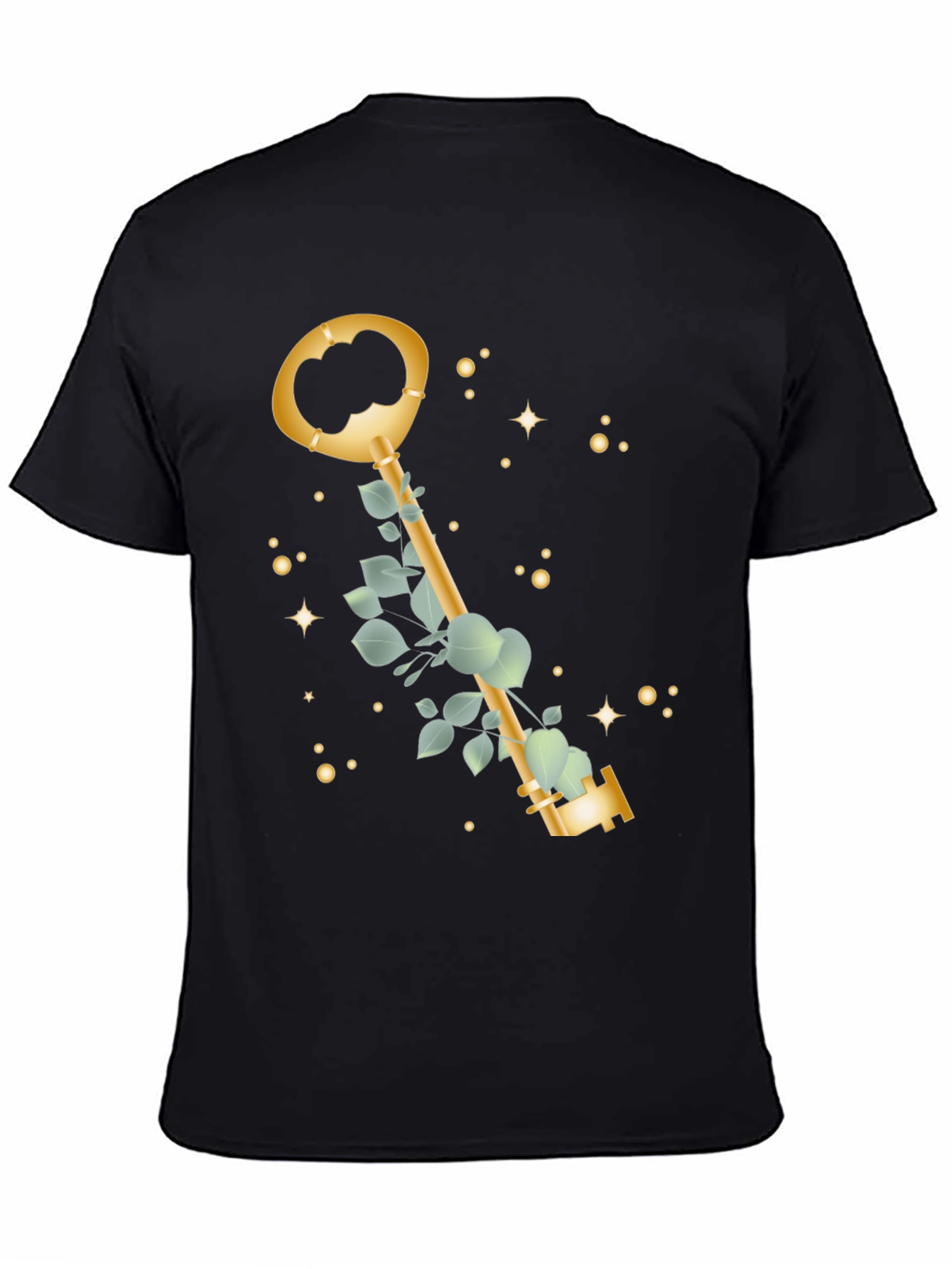 Golden Key T-Shirt - Stylish & Unique Design
