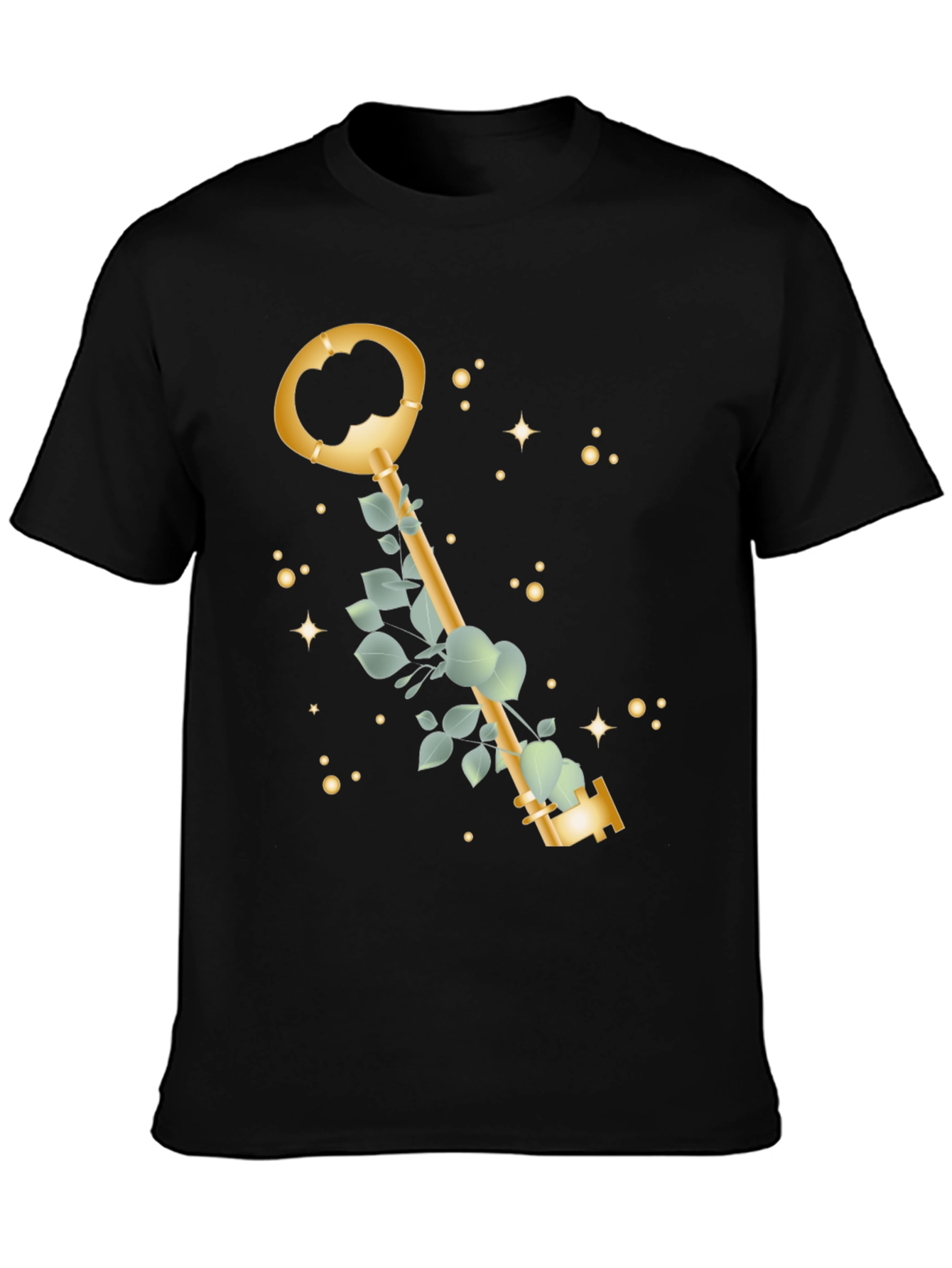 Golden Key T-Shirt - Stylish & Unique Design