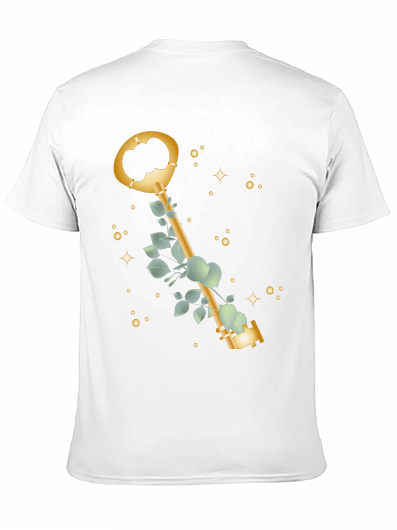 Golden Key T-Shirt - Stylish & Unique Design