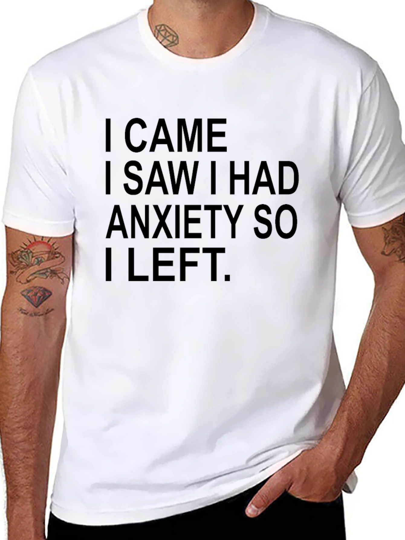 I Came I Saw I Had Anxiety T-Shirt