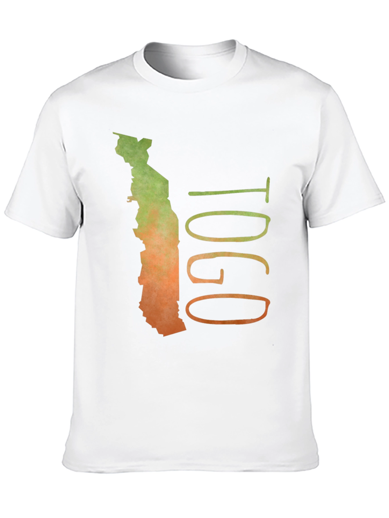 Togo Map Graphic T-Shirt