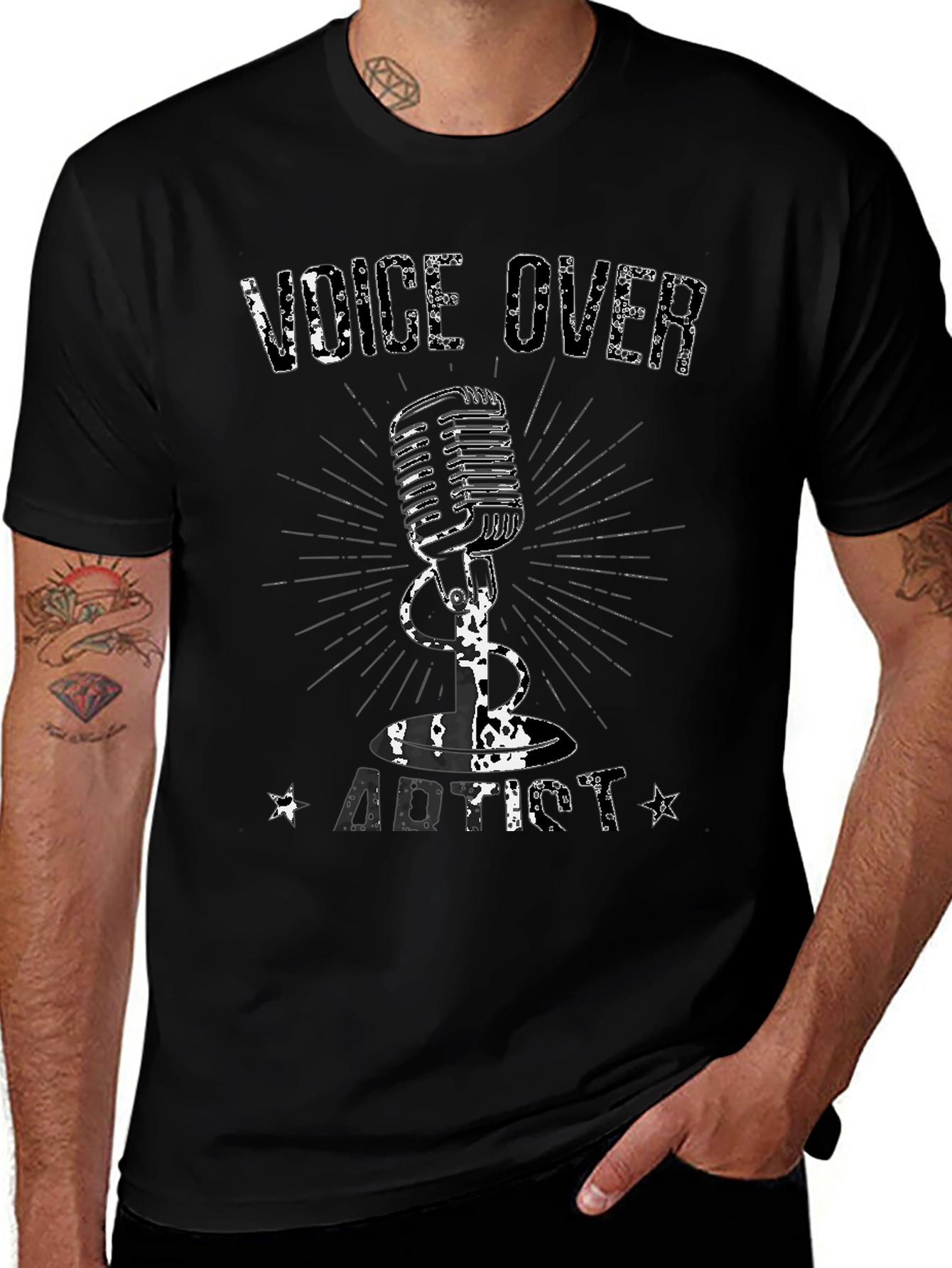 Voice Over Artist Graphic T-Shirt