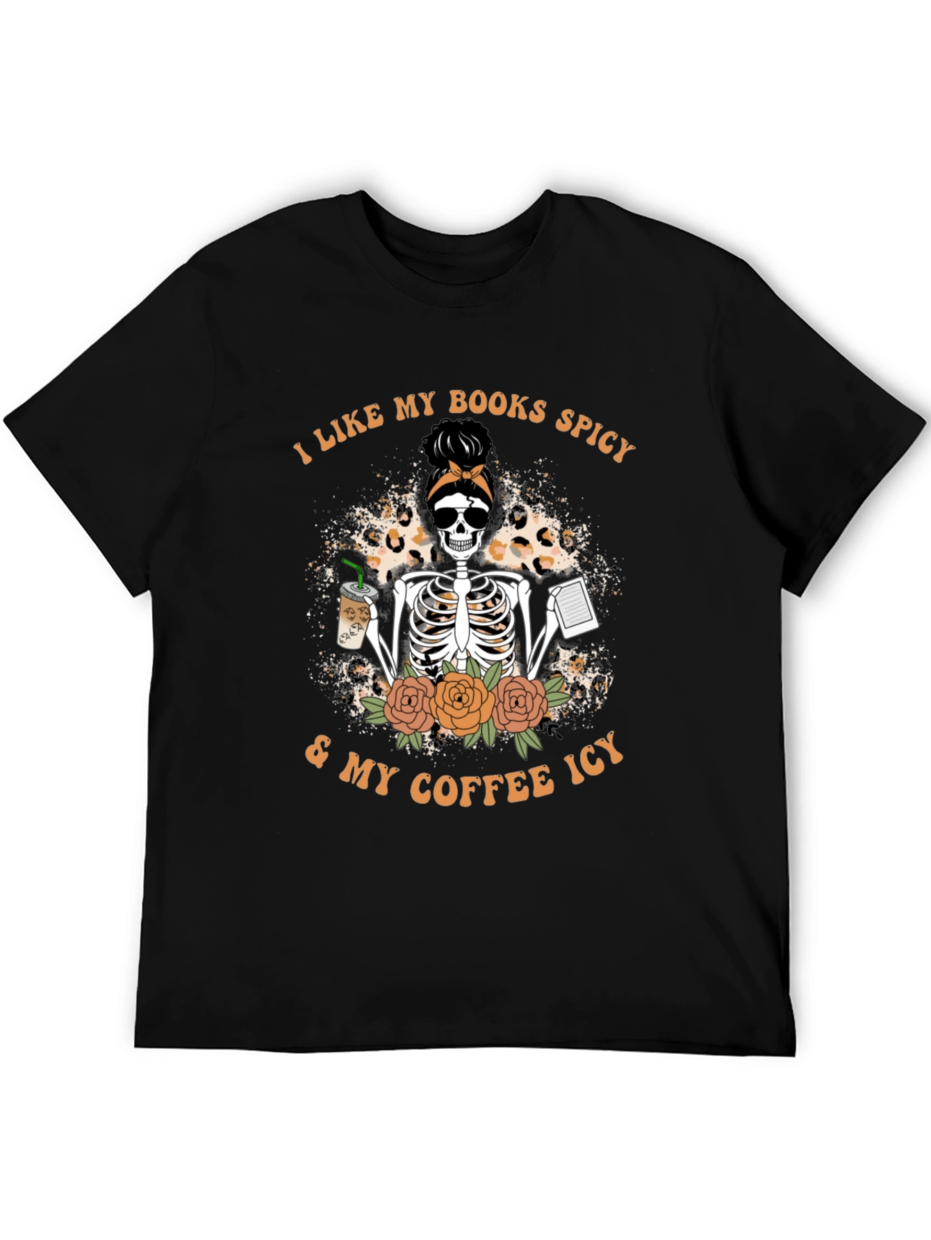 Spicy Books & Icy Coffee T-Shirt