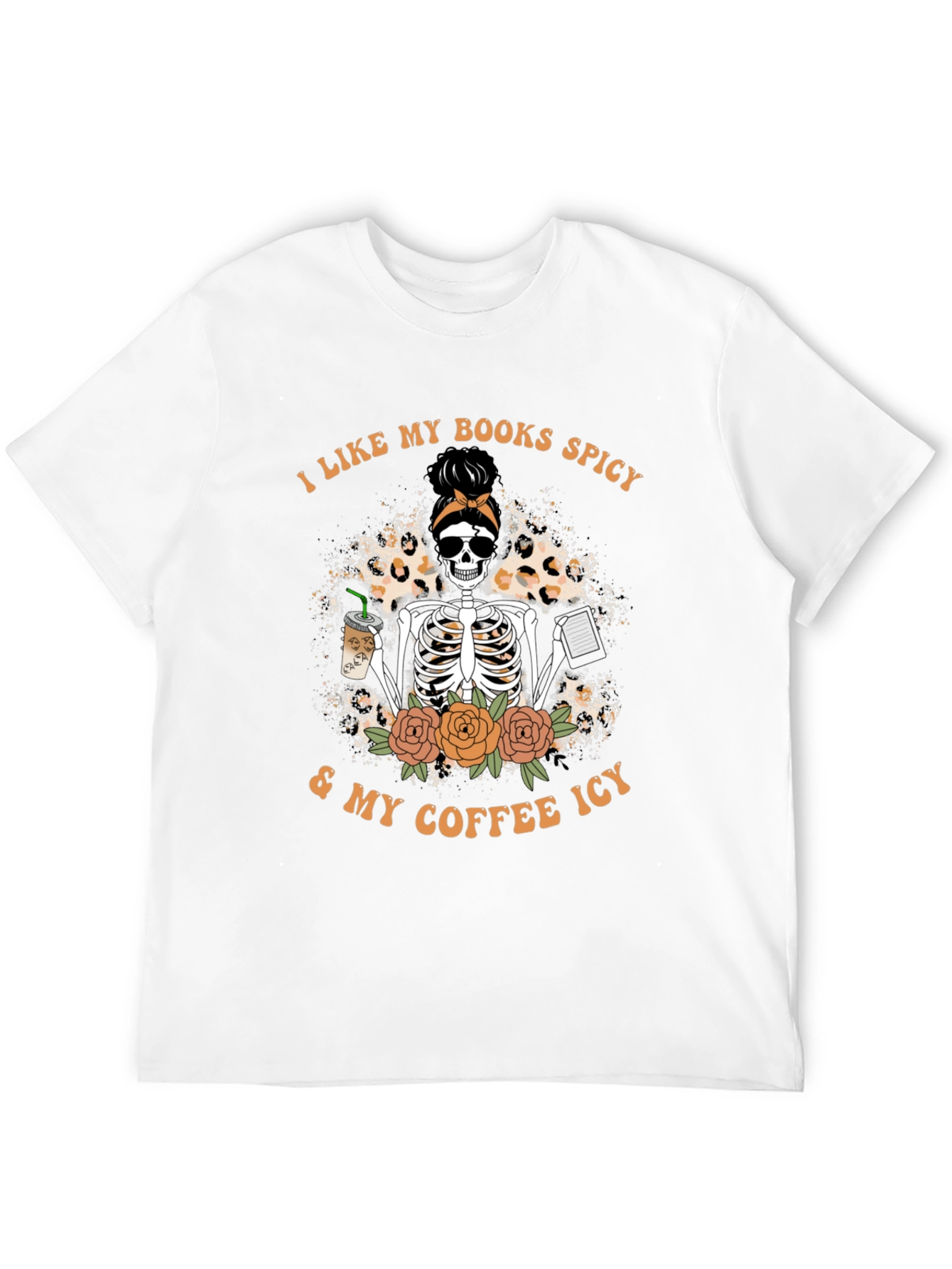 Spicy Books & Icy Coffee T-Shirt
