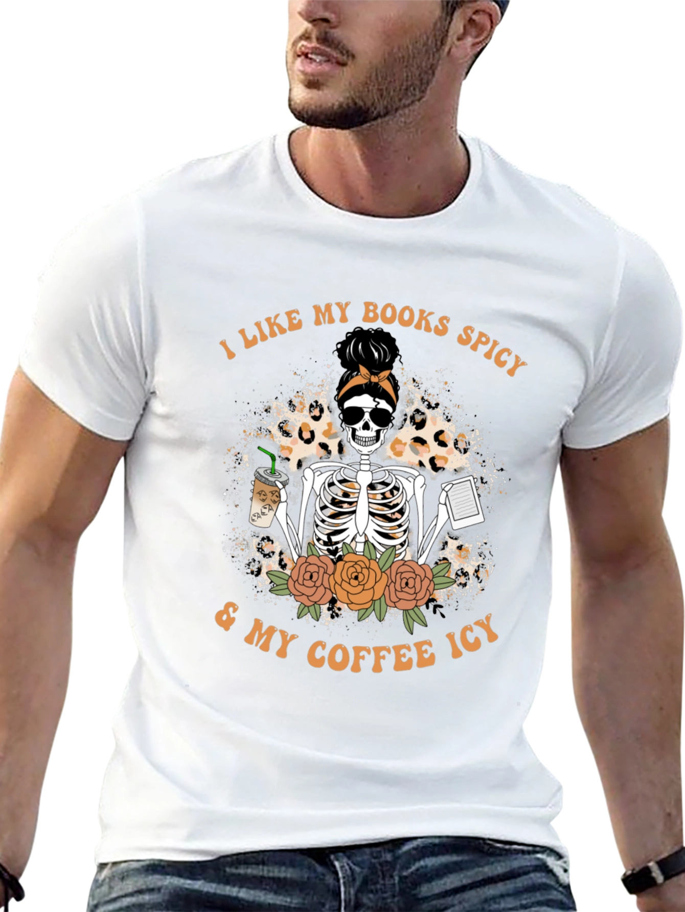 Spicy Books & Icy Coffee T-Shirt