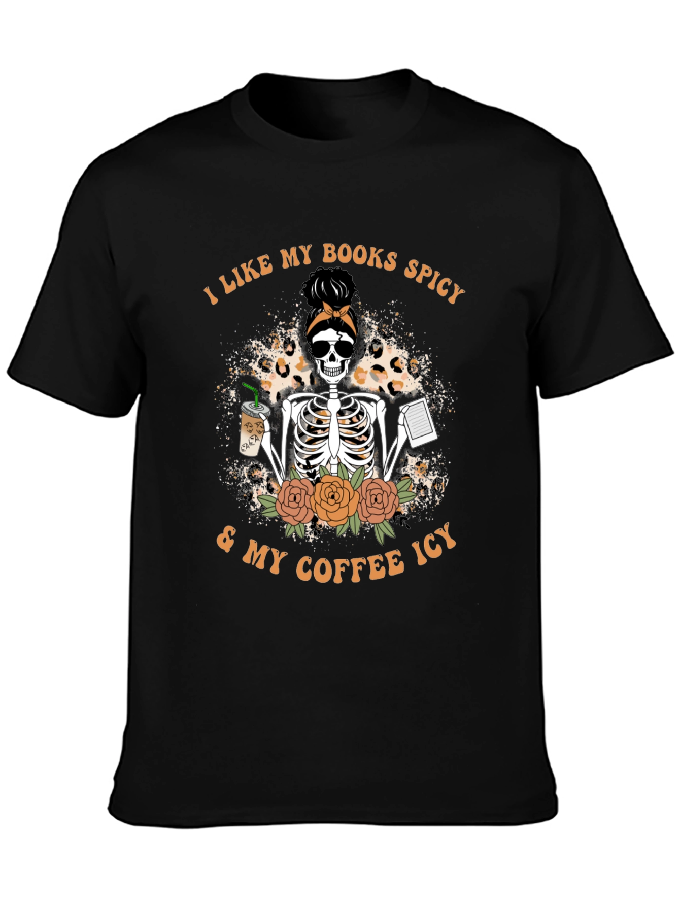 Spicy Books & Icy Coffee T-Shirt