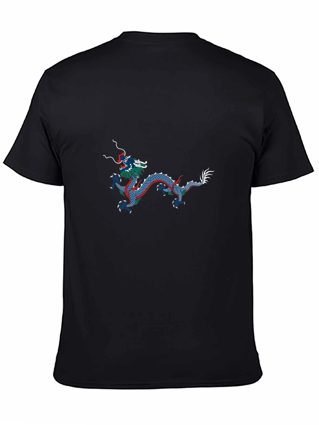 Dragon Graphic Black T-Shirt - Unique Design