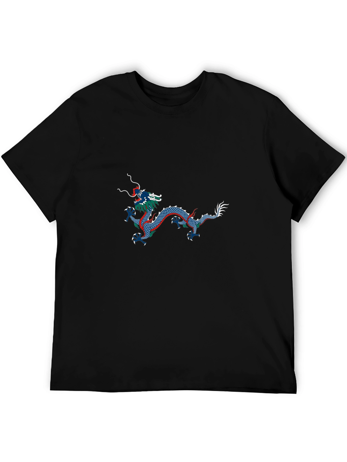 Dragon Graphic Black T-Shirt - Unique Design