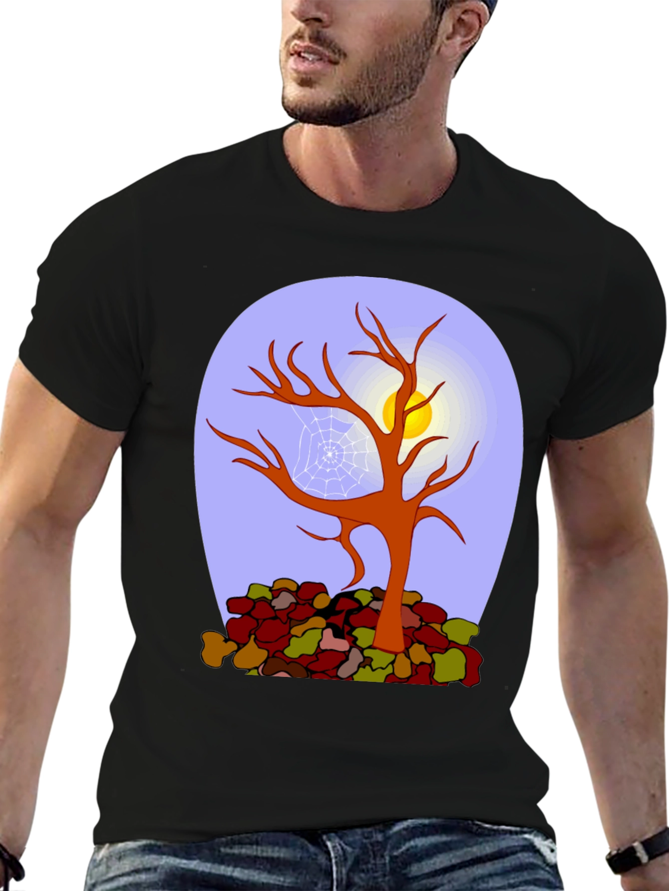 Halloween Tree T-Shirt - Spooky Season Apparel