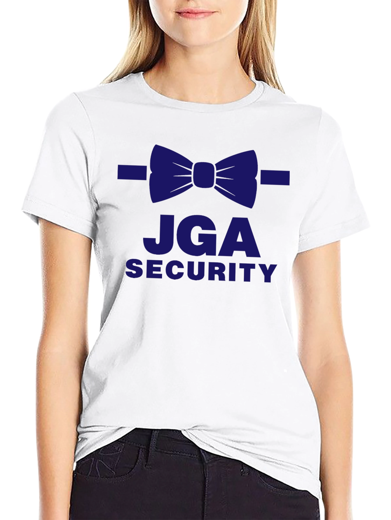 JGA Security Bowtie T-Shirt - Stylish Security Apparel