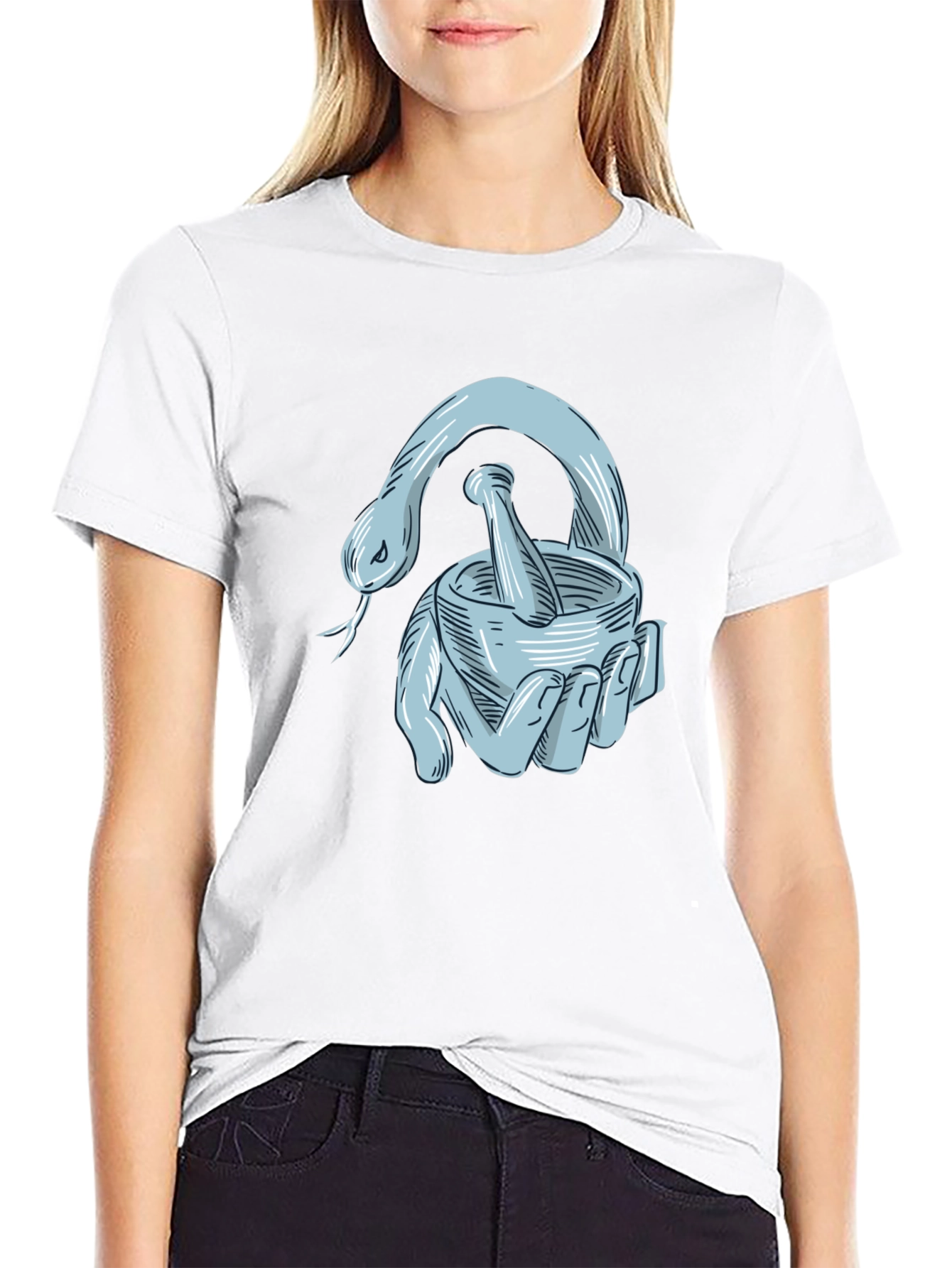 Snake Mortar & Pestle Graphic Tee