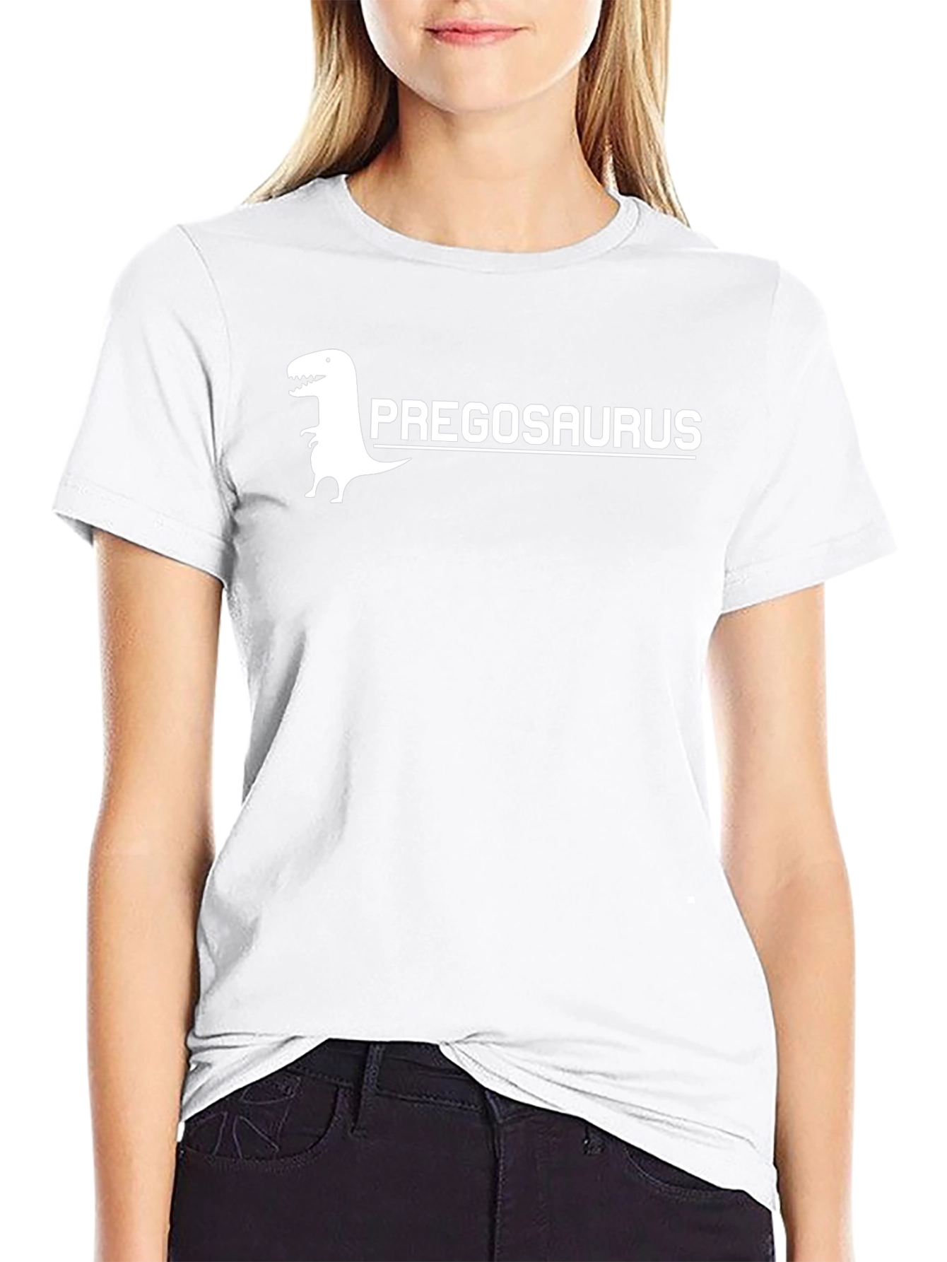 Pregosaurus T-Shirt - Funny Pregnancy Tee