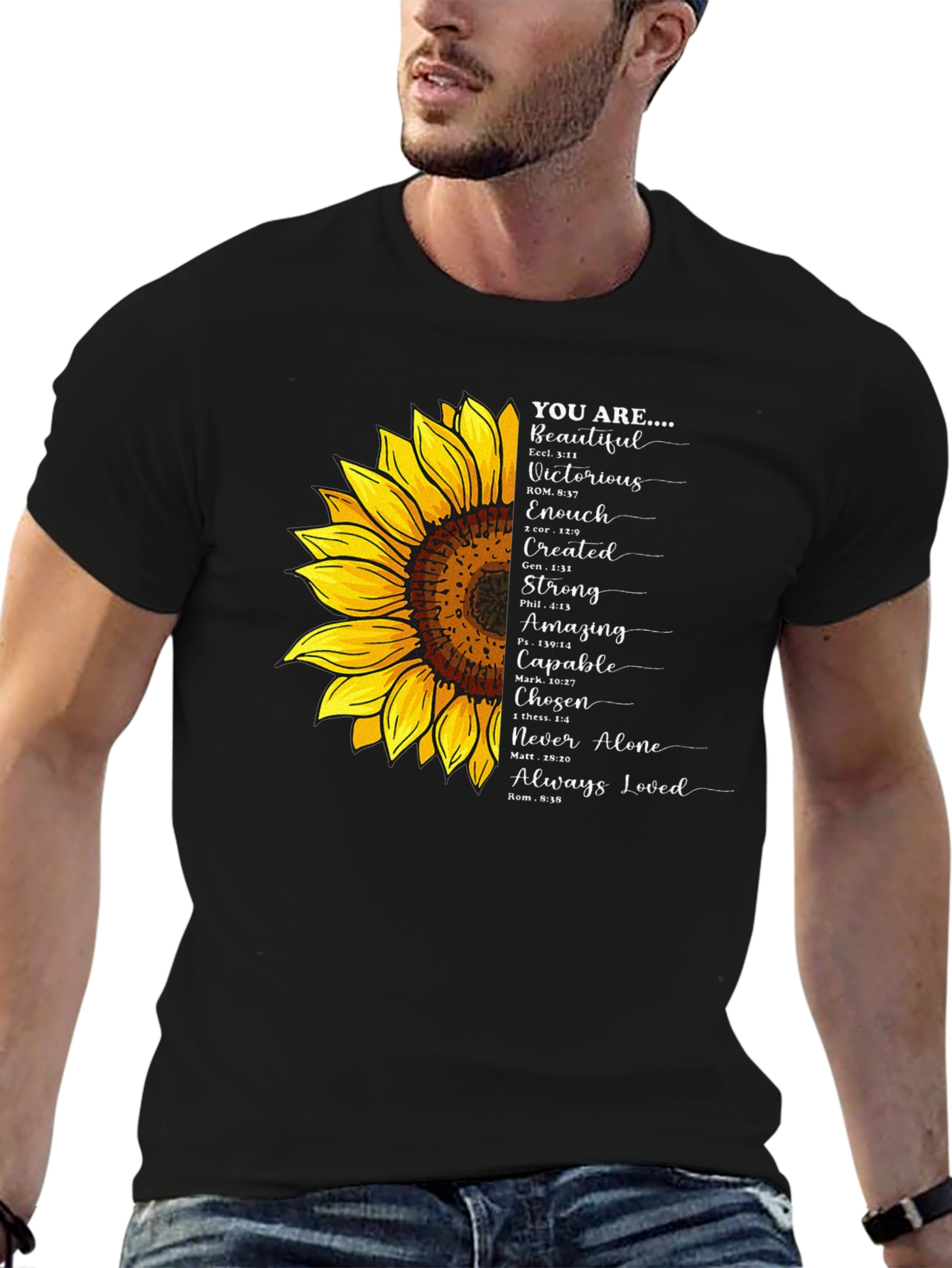 Sunflower Inspirational T-Shirt