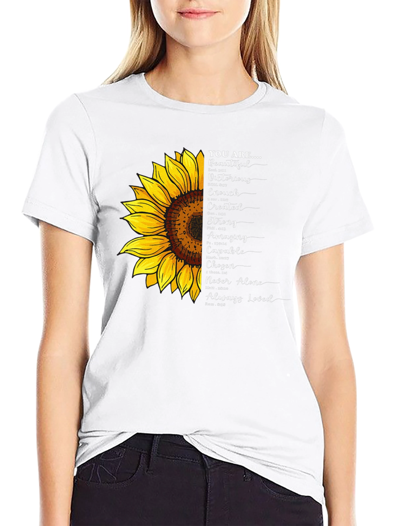 Sunflower Inspirational T-Shirt