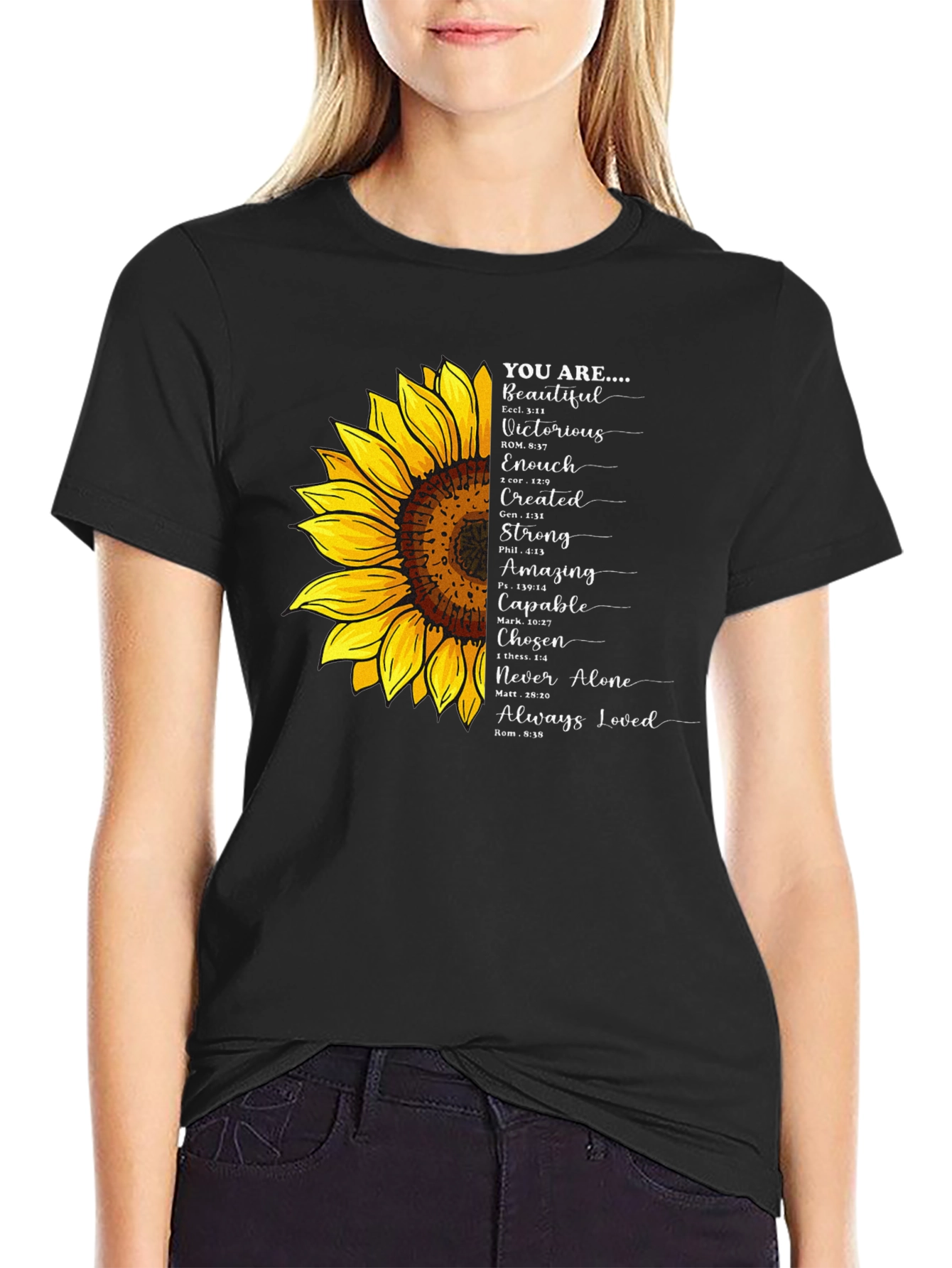 Sunflower Inspirational T-Shirt