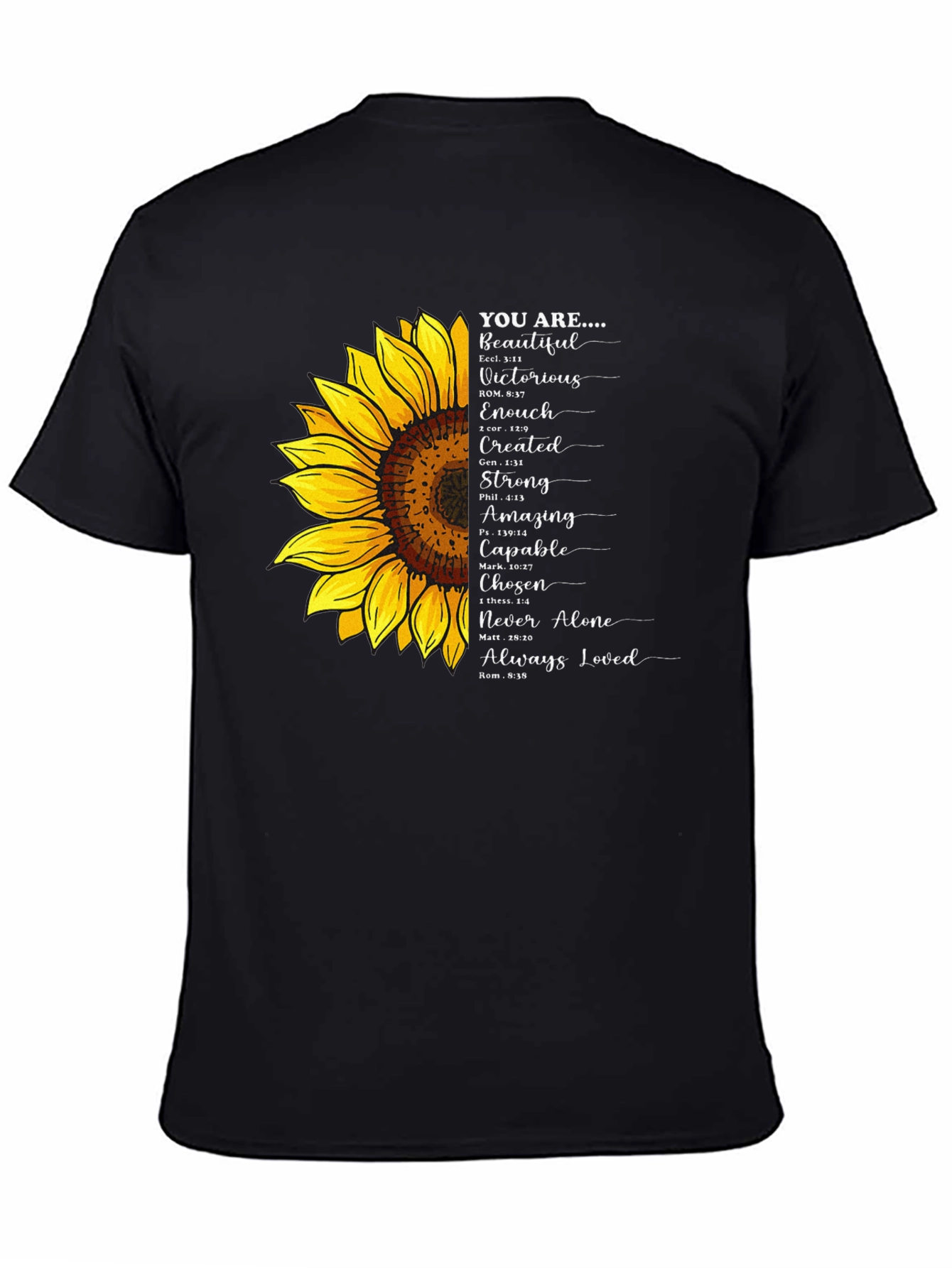 Sunflower Inspirational T-Shirt