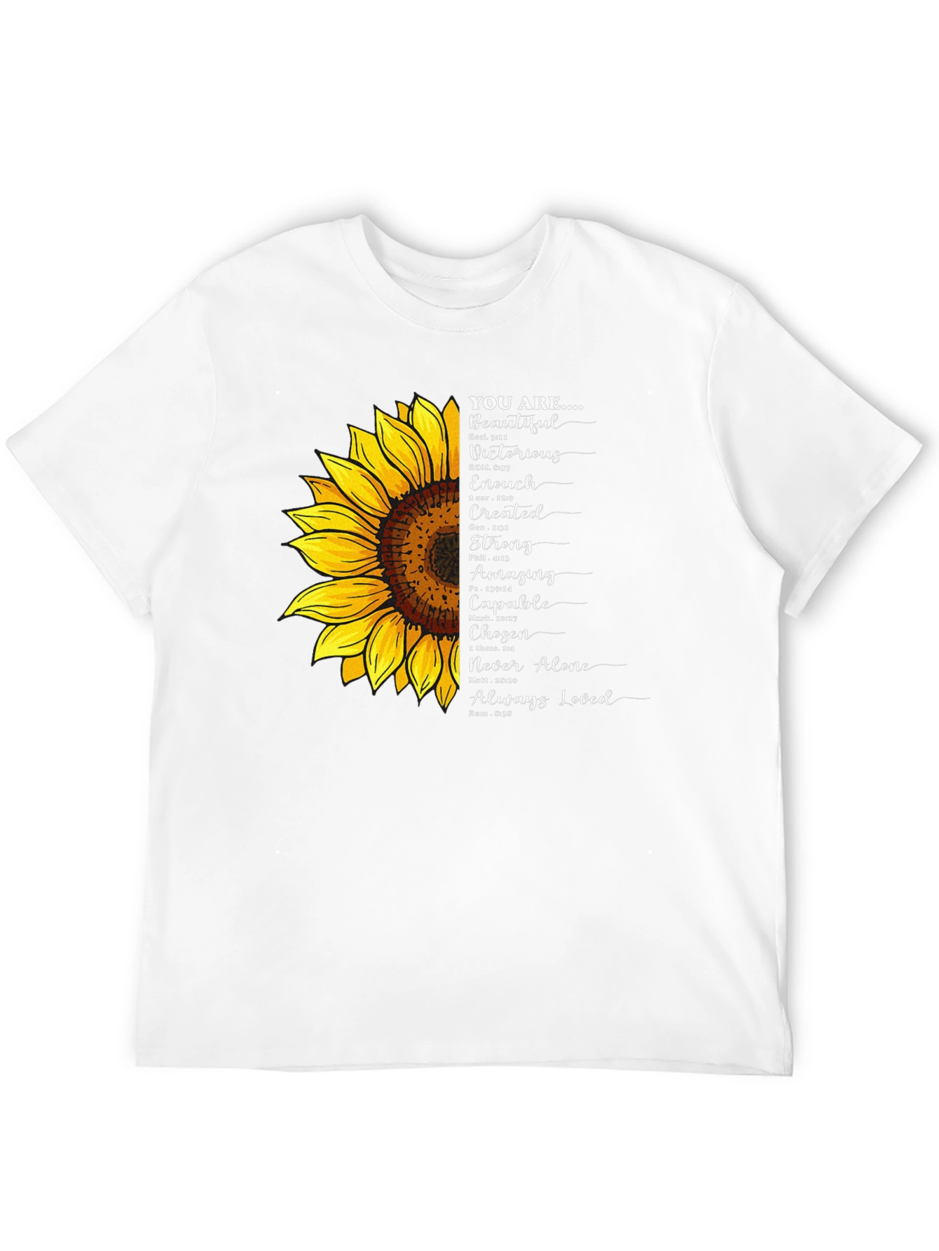 Sunflower Inspirational T-Shirt