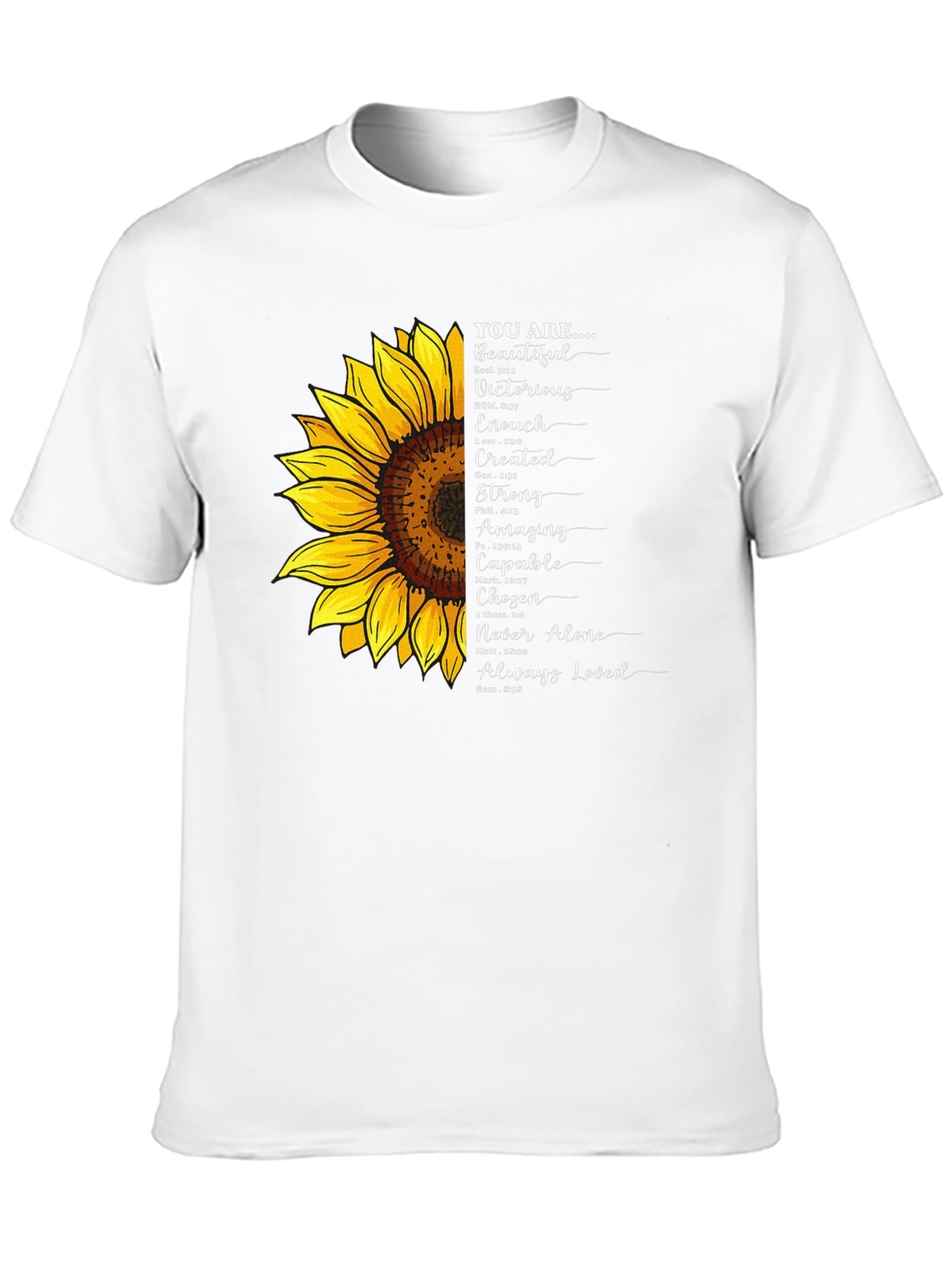Sunflower Inspirational T-Shirt