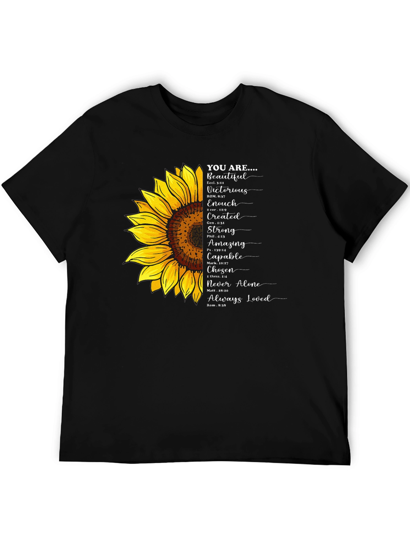 Sunflower Inspirational T-Shirt