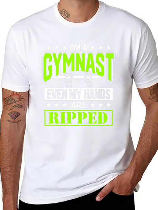 Gymnast Ripped Hands T-Shirt Gym Sports