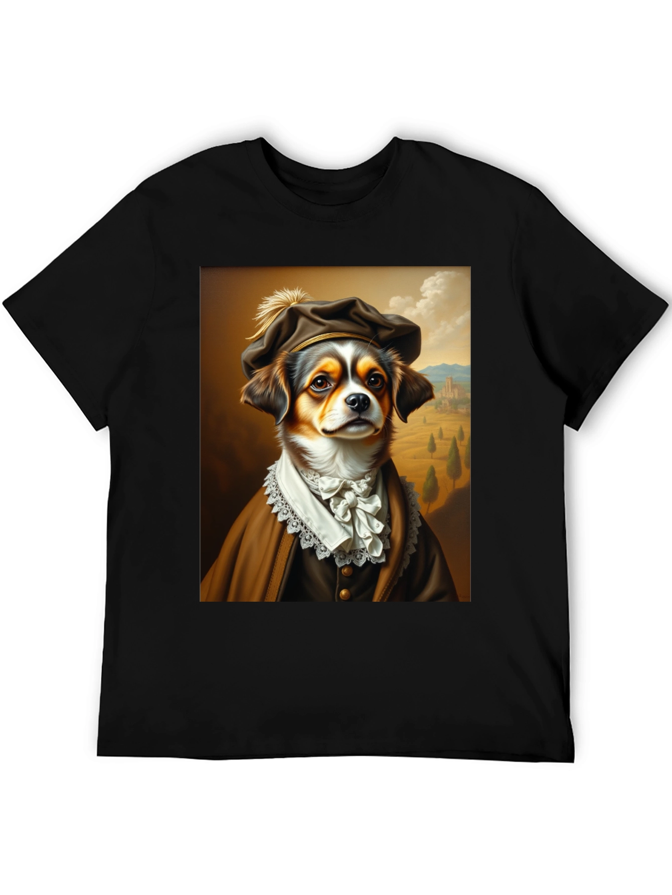 Dog Renaissance Portrait T-Shirt