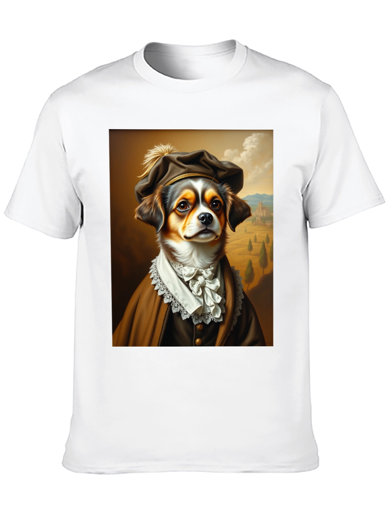 Dog Renaissance Portrait T-Shirt