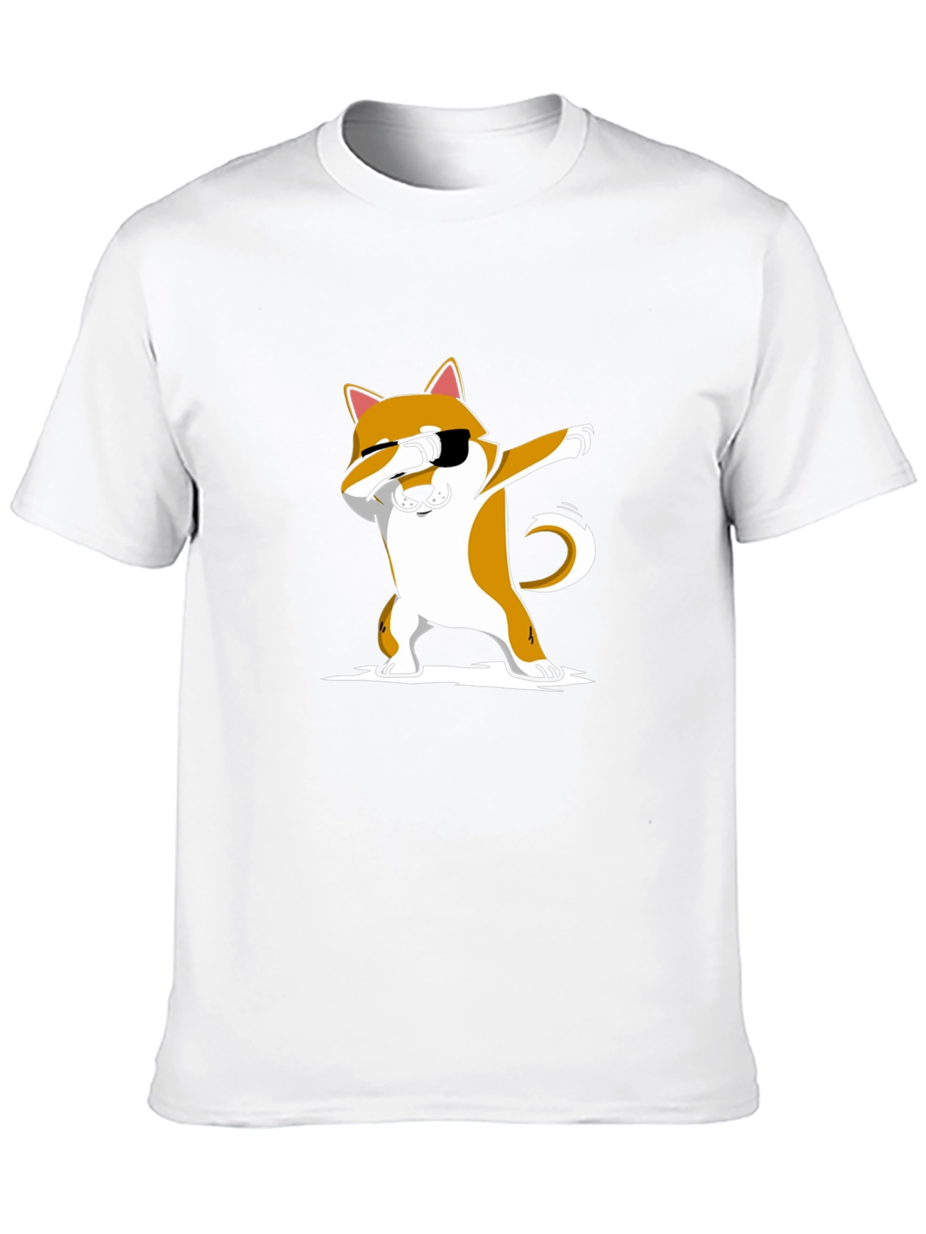 Dabbing Dog T-Shirt - Shiba Inu Dab Dance Tee