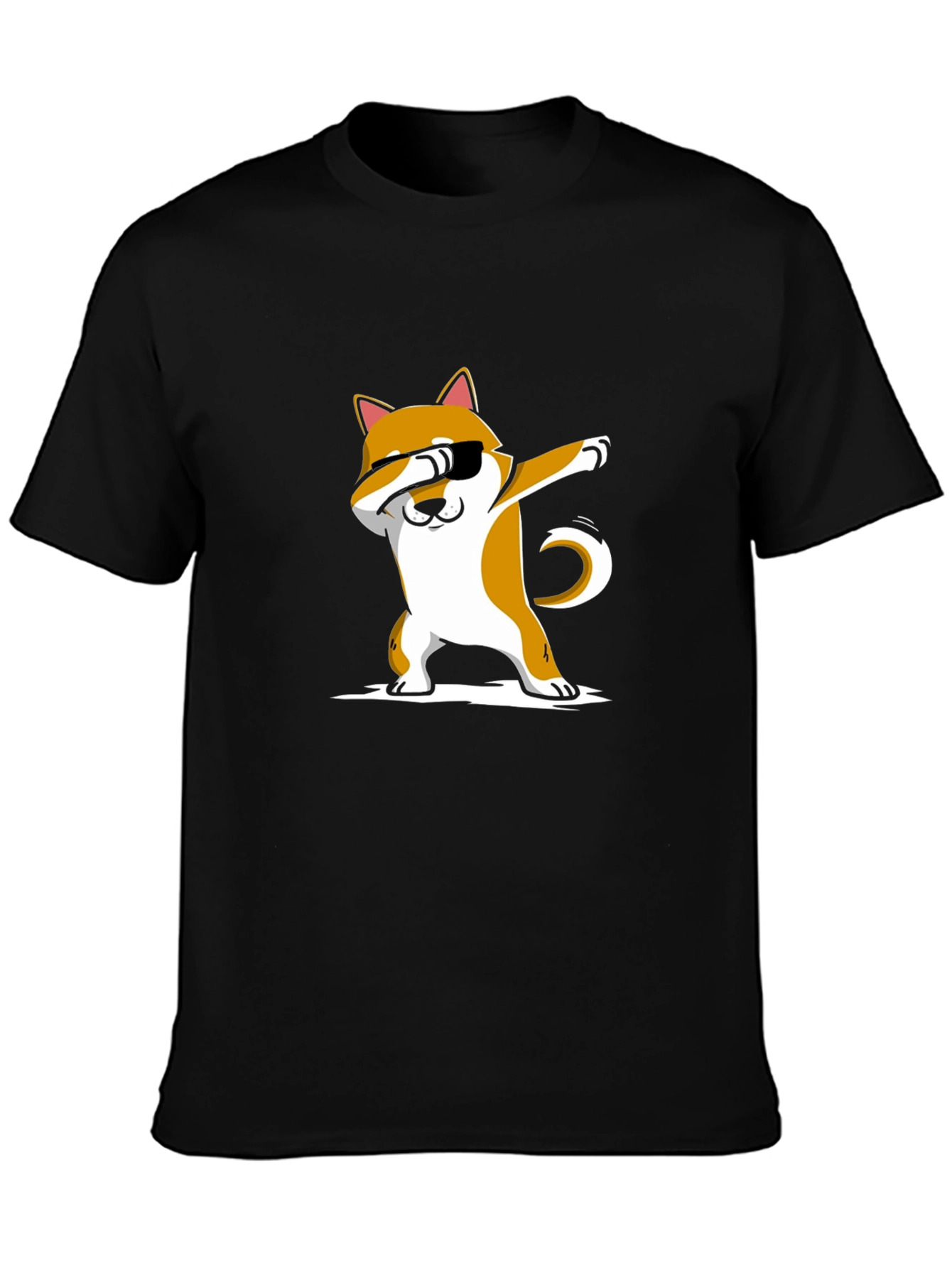 Dabbing Dog T-Shirt - Shiba Inu Dab Dance Tee